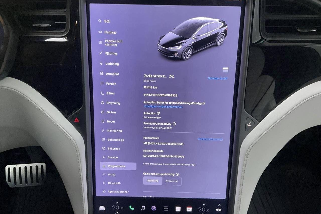 Tesla Model X Dual Motor Long Range AWD - 121 120 km - Automatic - black - 2019