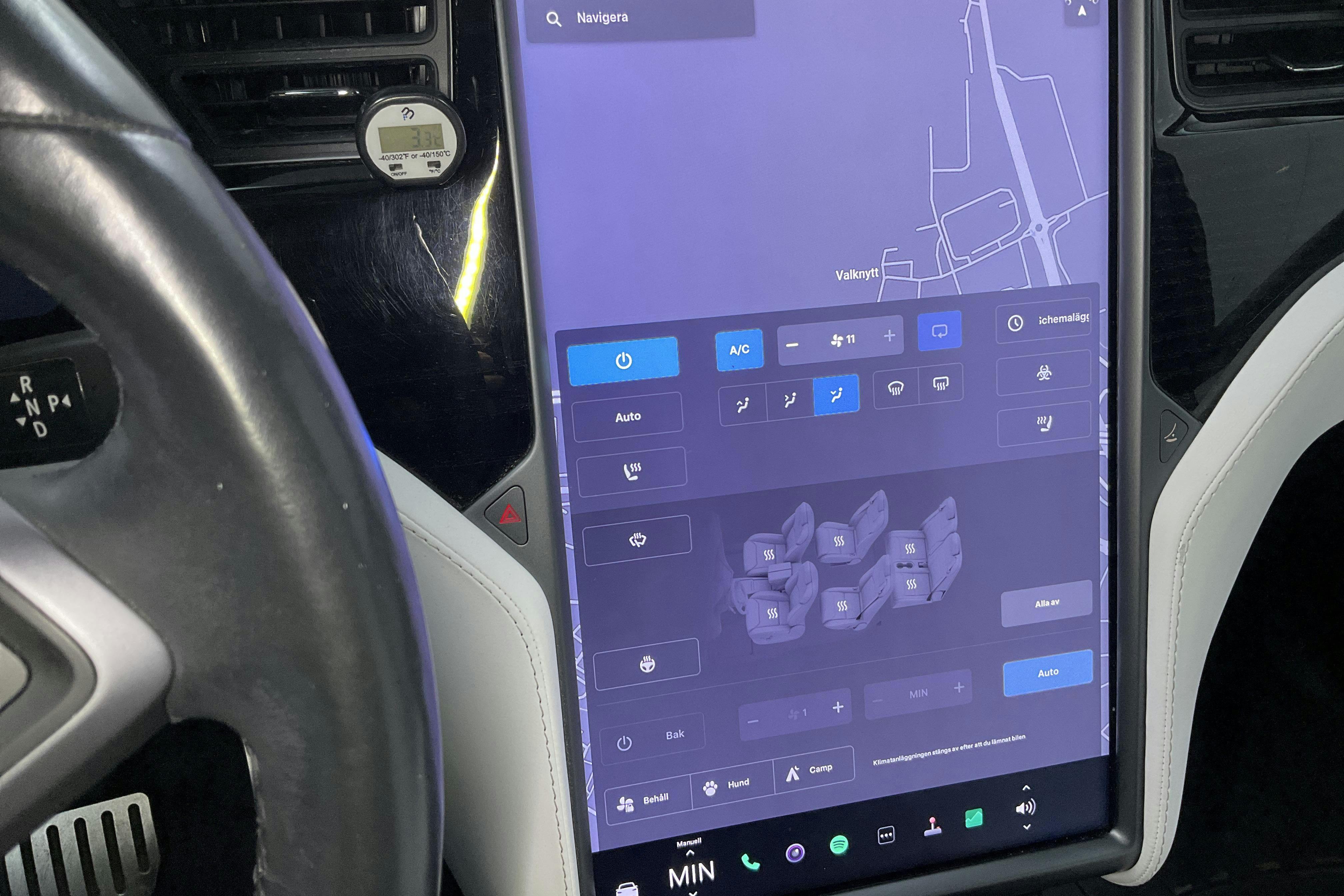 Tesla Model X Dual Motor Long Range AWD - 121 120 km - Automatic - black - 2019