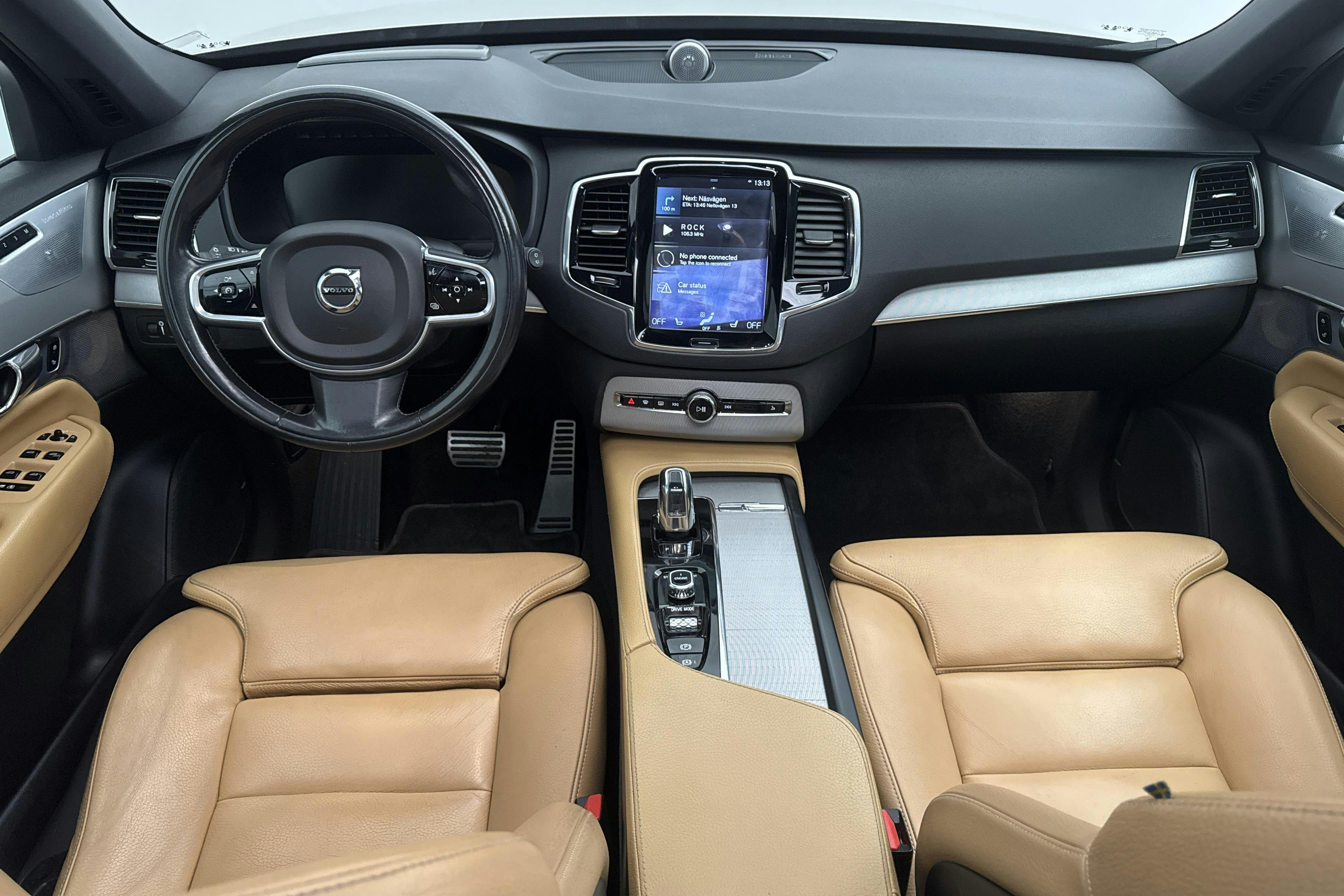 Volvo XC90 T8 AWD Twin Engine (400hk) - 141 880 km - Automaatne - Light Brown - 2017