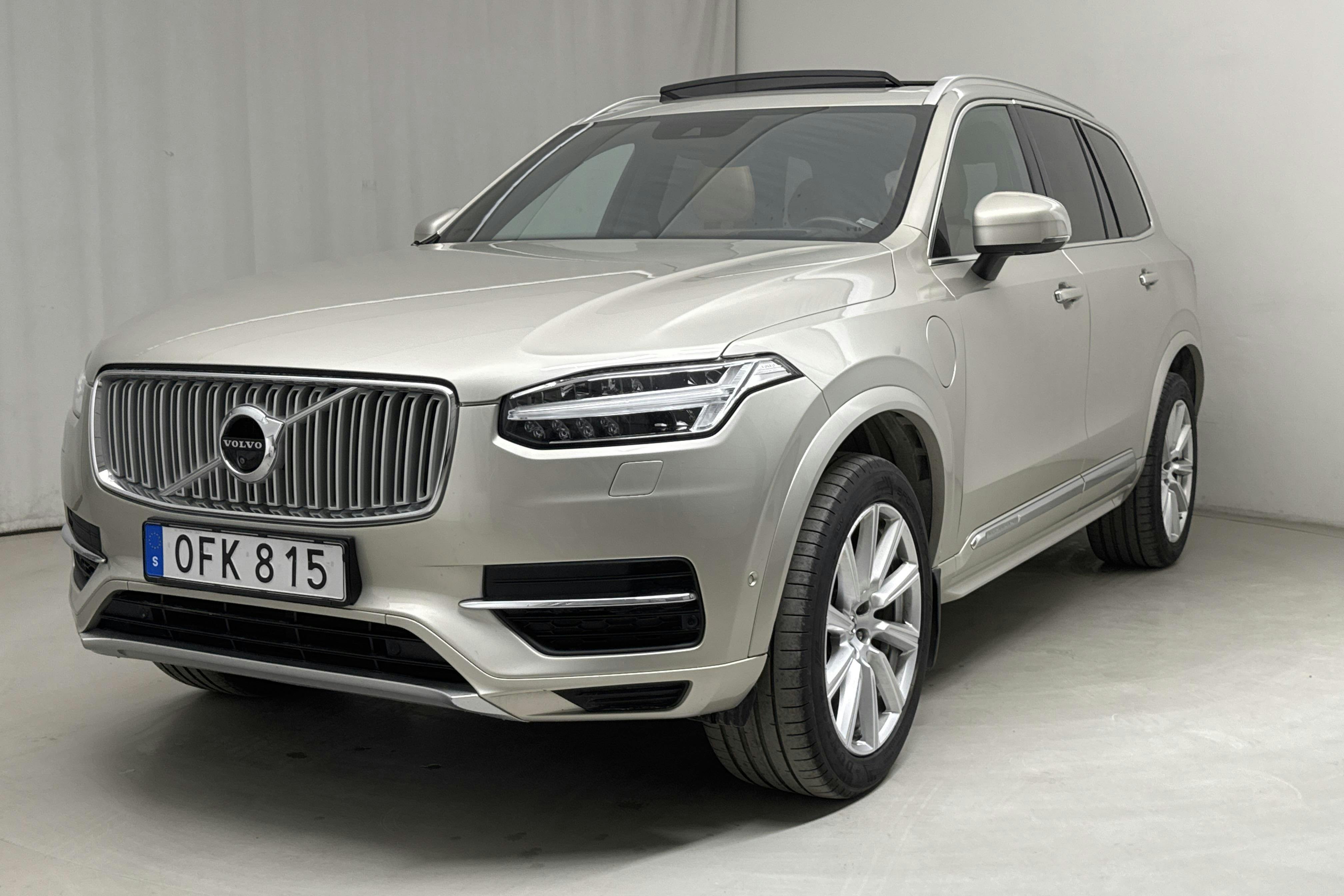 Volvo XC90 T8 AWD Twin Engine (400hk) - 141 880 km - Automaatne - Light Brown - 2017