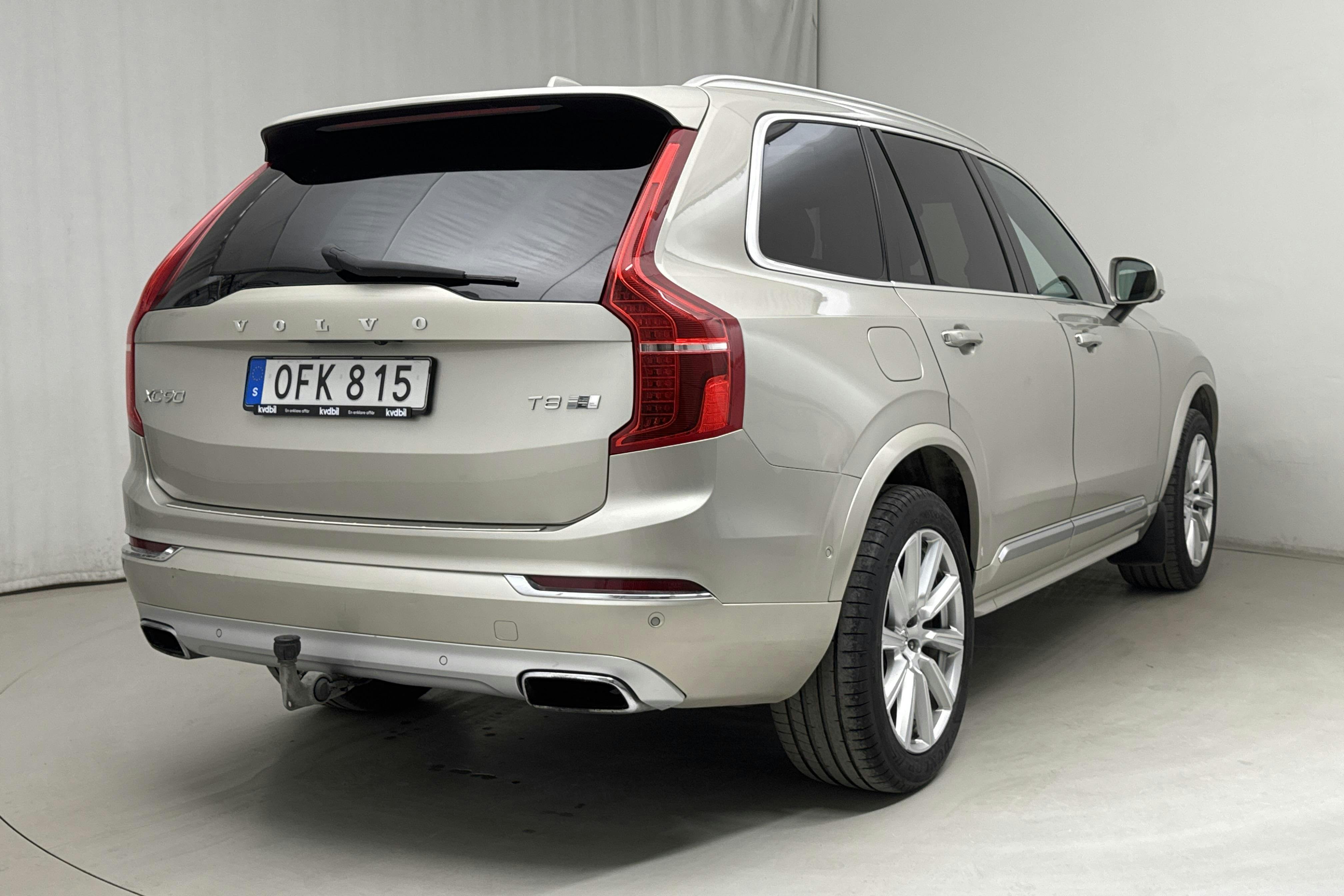 Volvo XC90 T8 AWD Twin Engine (400hk) - 141 880 km - Automaatne - Light Brown - 2017