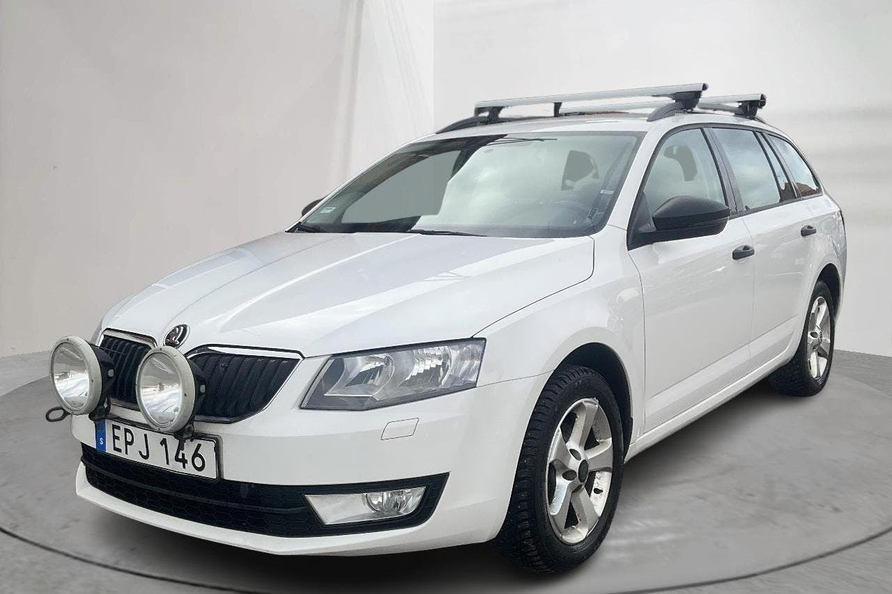 Skoda Octavia III 1.6 TDI CR Combi 4X4 (105hk) - 84 810 km - Manual - white - 2015