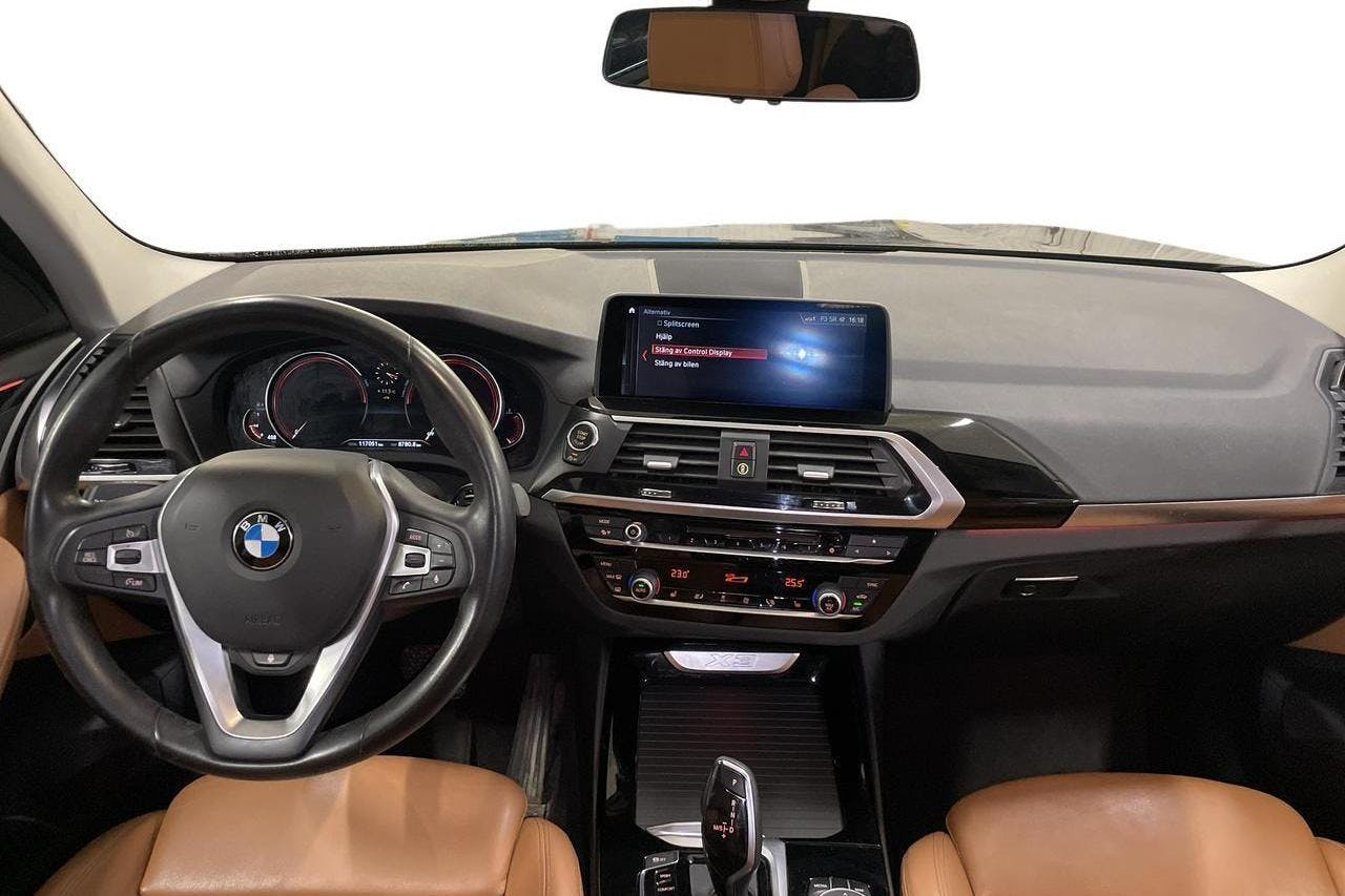 BMW X3 xDrive20d, G01 (190hk) - 117 060 km - Automatyczna - czarny - 2019