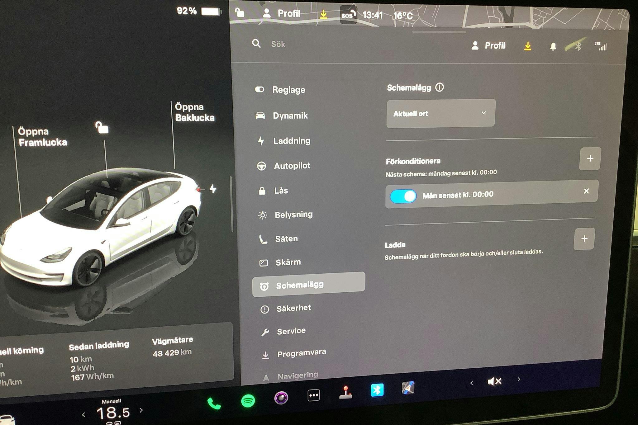 Tesla Model 3 Standard Range RWD - 48 420 km - Automatic - white - 2023