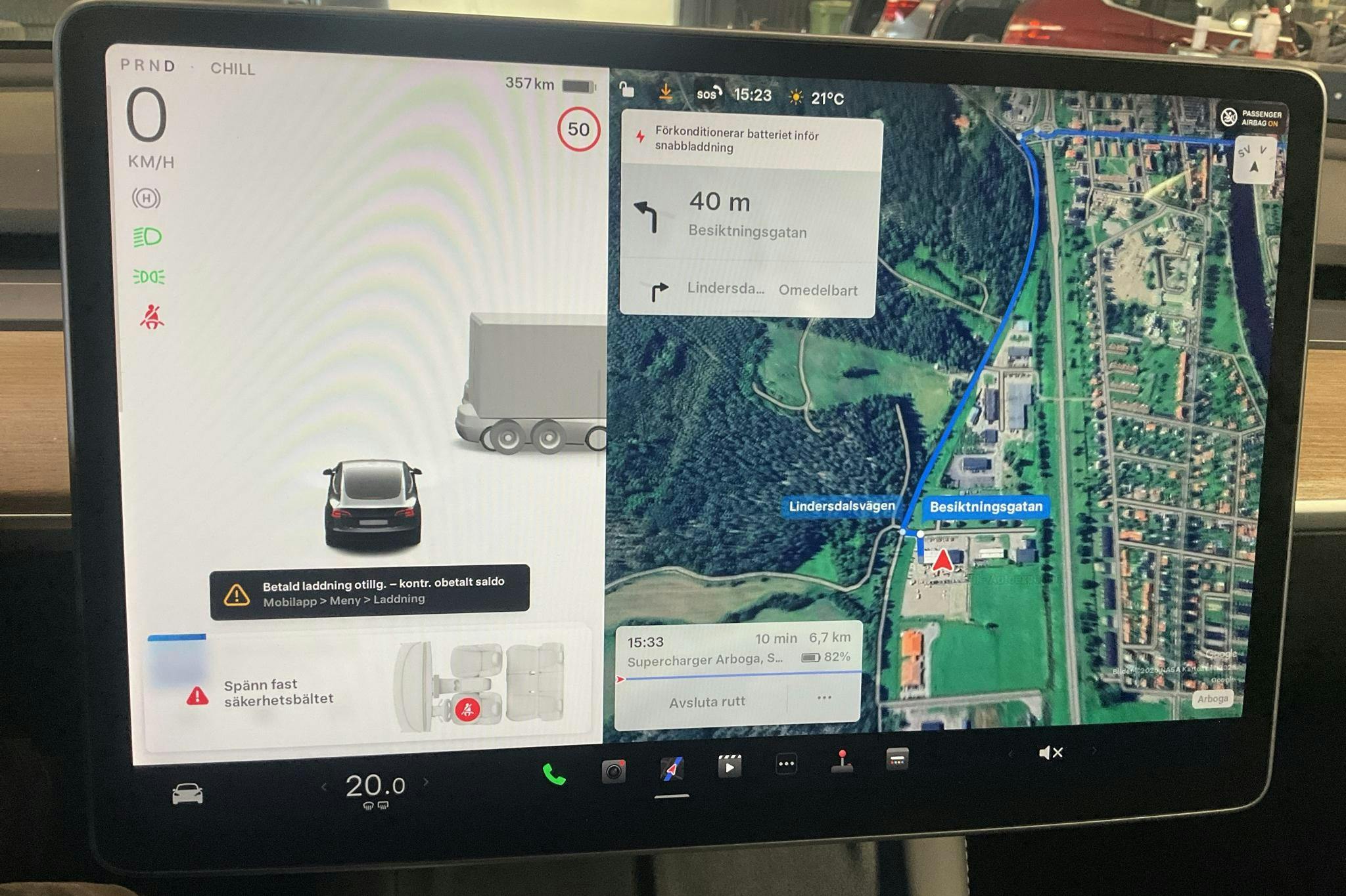 Tesla Model 3 Standard Range RWD - 39 810 km - Automatic - gray - 2022
