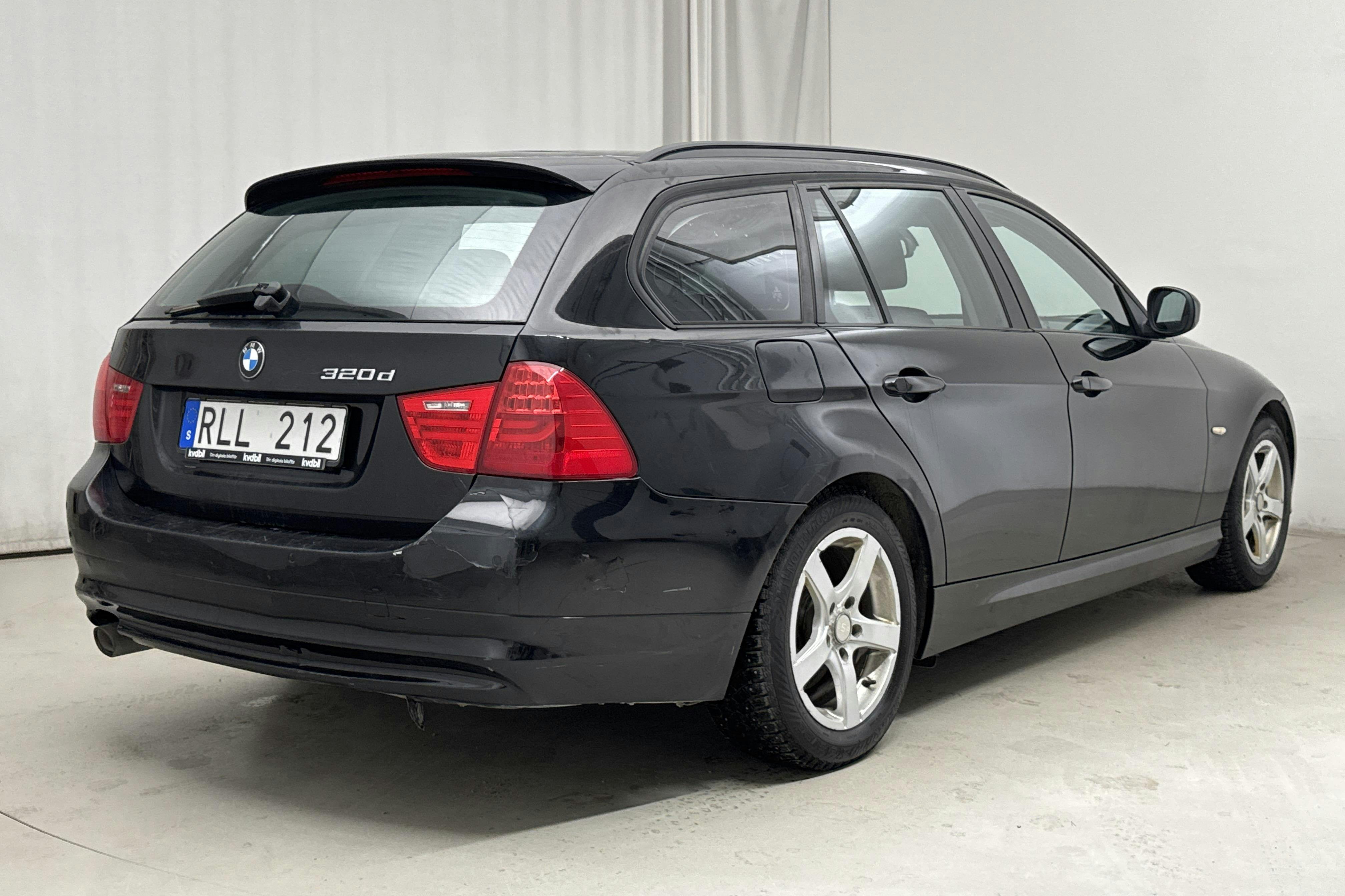 BMW 320d Touring, E91 (184hk) - 312 470 km - Manualna - czarny - 2011