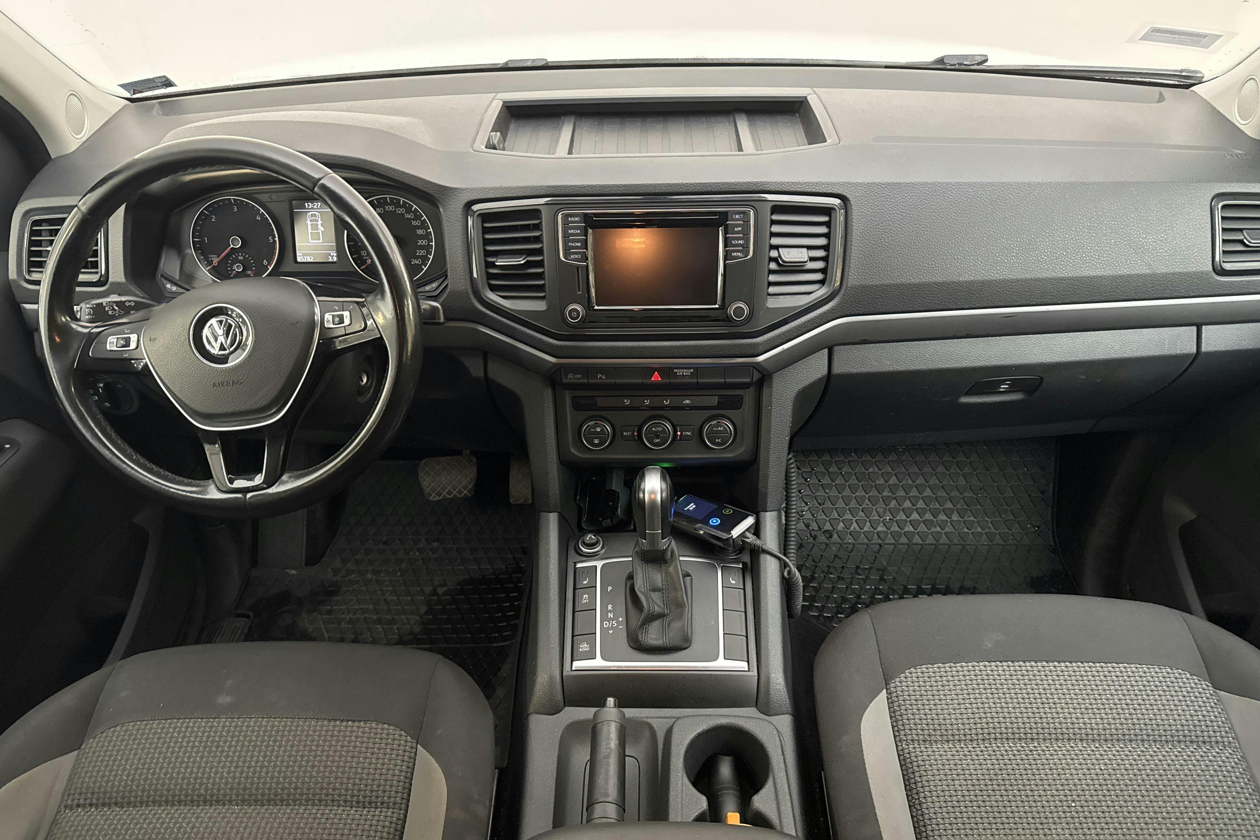 VW Amarok 3.0 TDI 4motion (204hk) - 85 780 km - Automaatne - valge - 2018
