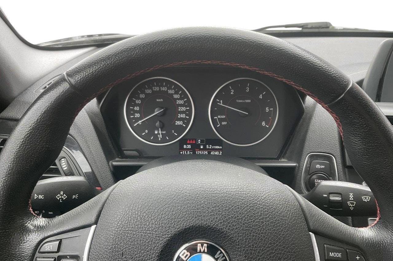 BMW 118d 5dr, F20 (143hk) - 175 130 km - Manual - black - 2012