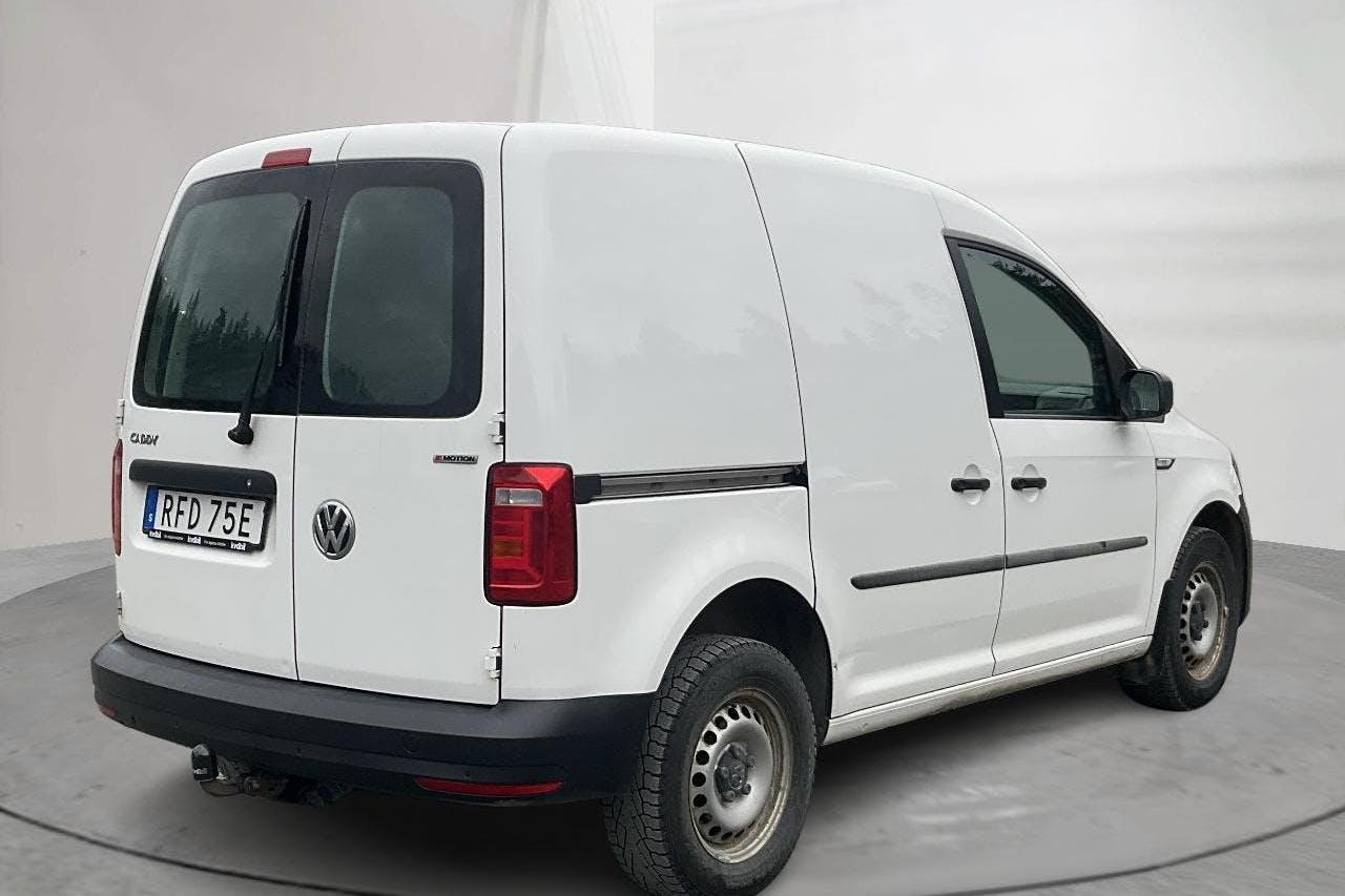 VW Caddy 2.0 TDI Skåp 4MOTION (122hk) - 101 370 km - Käsitsi - valge - 2020