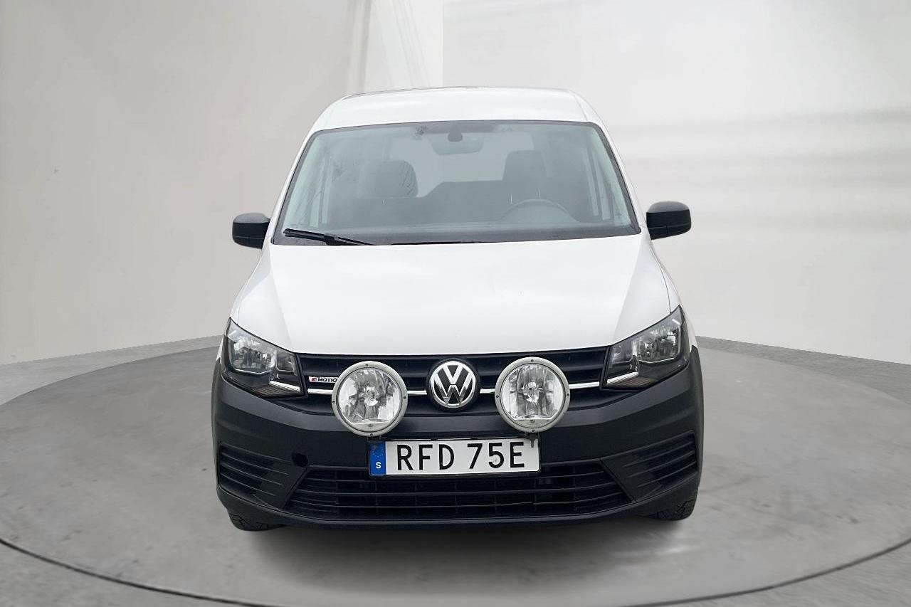 VW Caddy 2.0 TDI Skåp 4MOTION (122hk) - 101 370 km - Käsitsi - valge - 2020