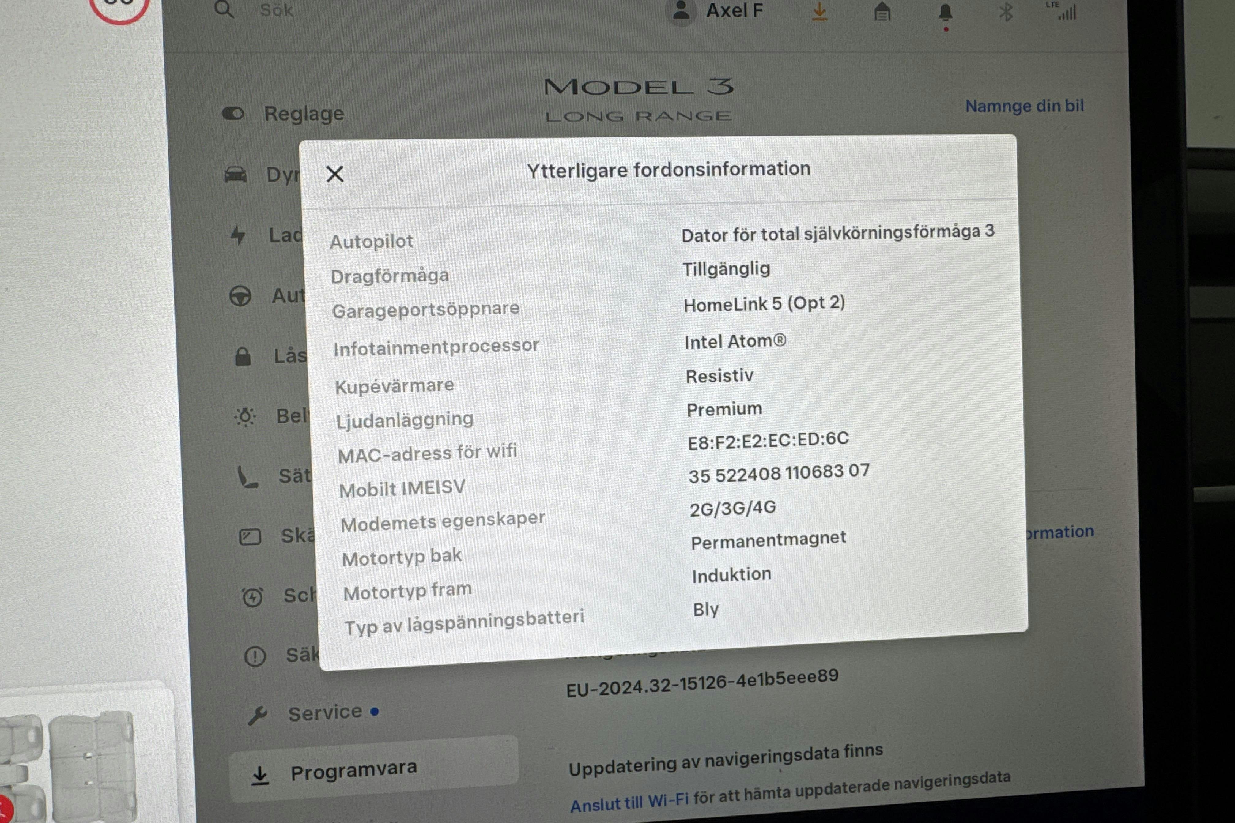 Tesla Model 3 Long Range Dual Motor AWD - 11 506 mil - Automat - svart - 2019