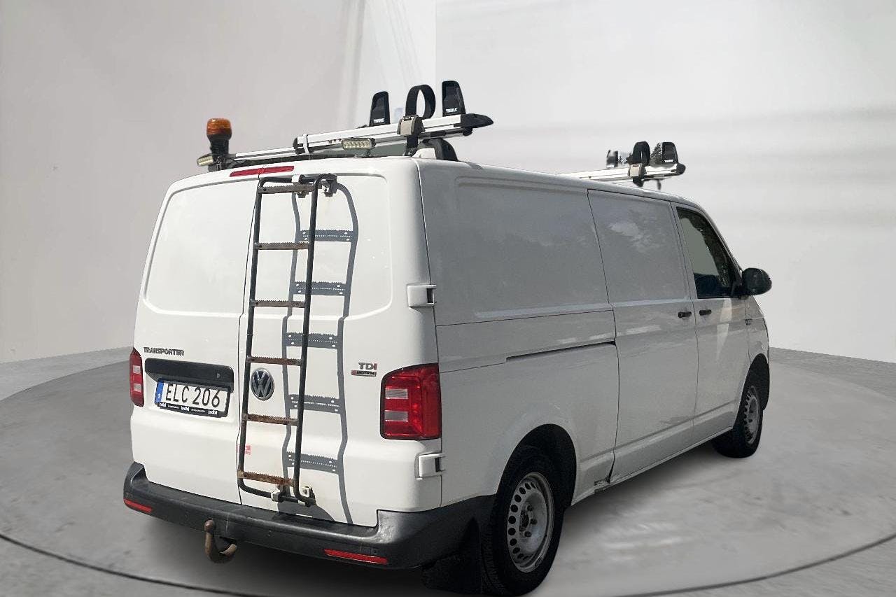 VW Transporter T6 2.0 TDI BMT Skåp 4MOTION (150hk) - 8 160 mil - Manuell - vit - 2018