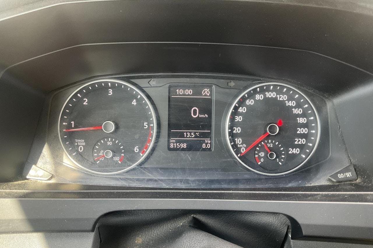 VW Transporter T6 2.0 TDI BMT Skåp 4MOTION (150hk) - 8 160 mil - Manuell - vit - 2018