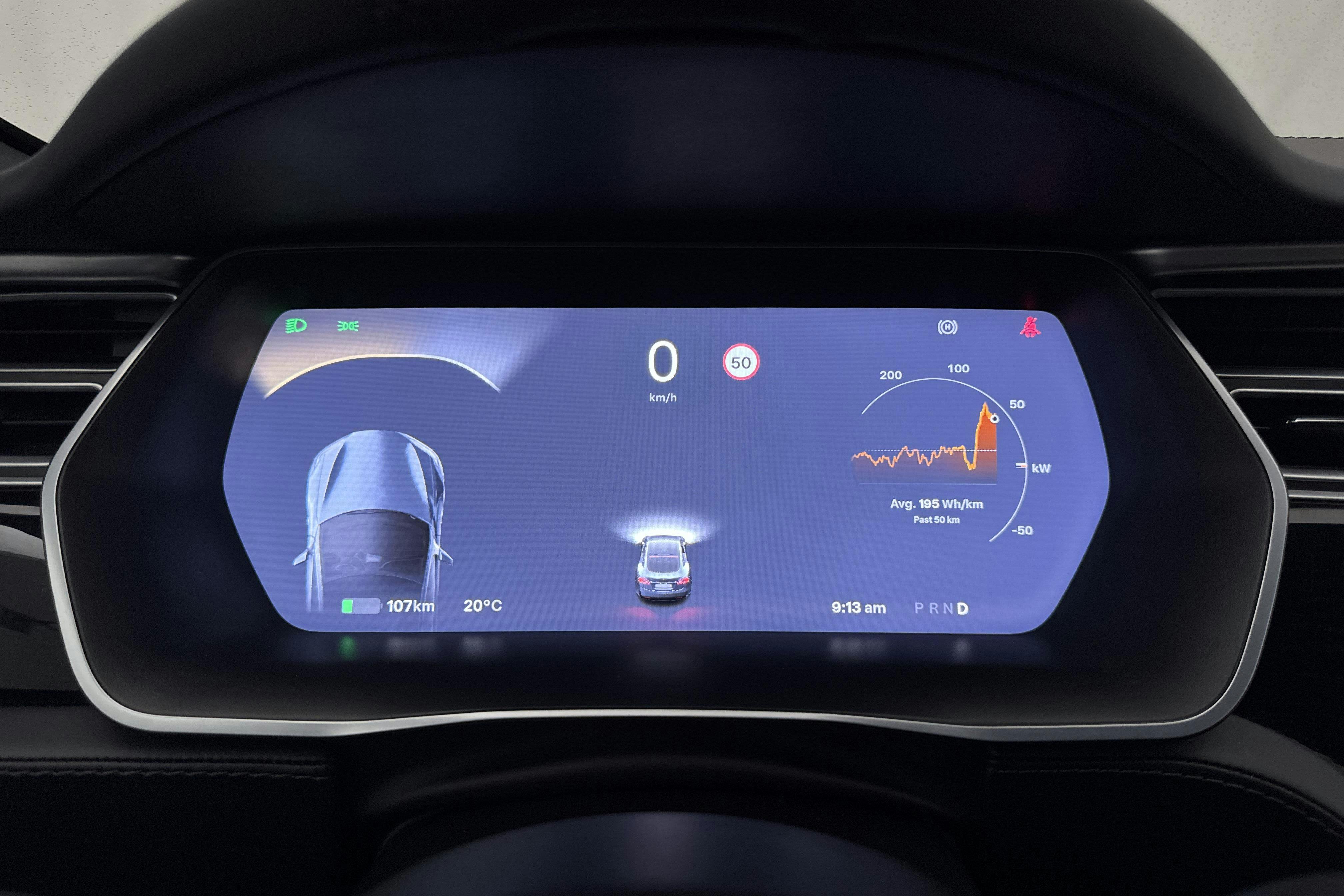 Tesla Model S 75D - 6 384 mil - Automat - grå - 2018