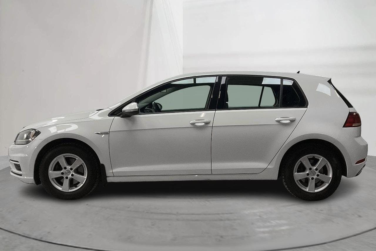 VW Golf VII 1.5 TGI 5dr (130hk) - 35 360 km - Automatyczna - biały - 2019