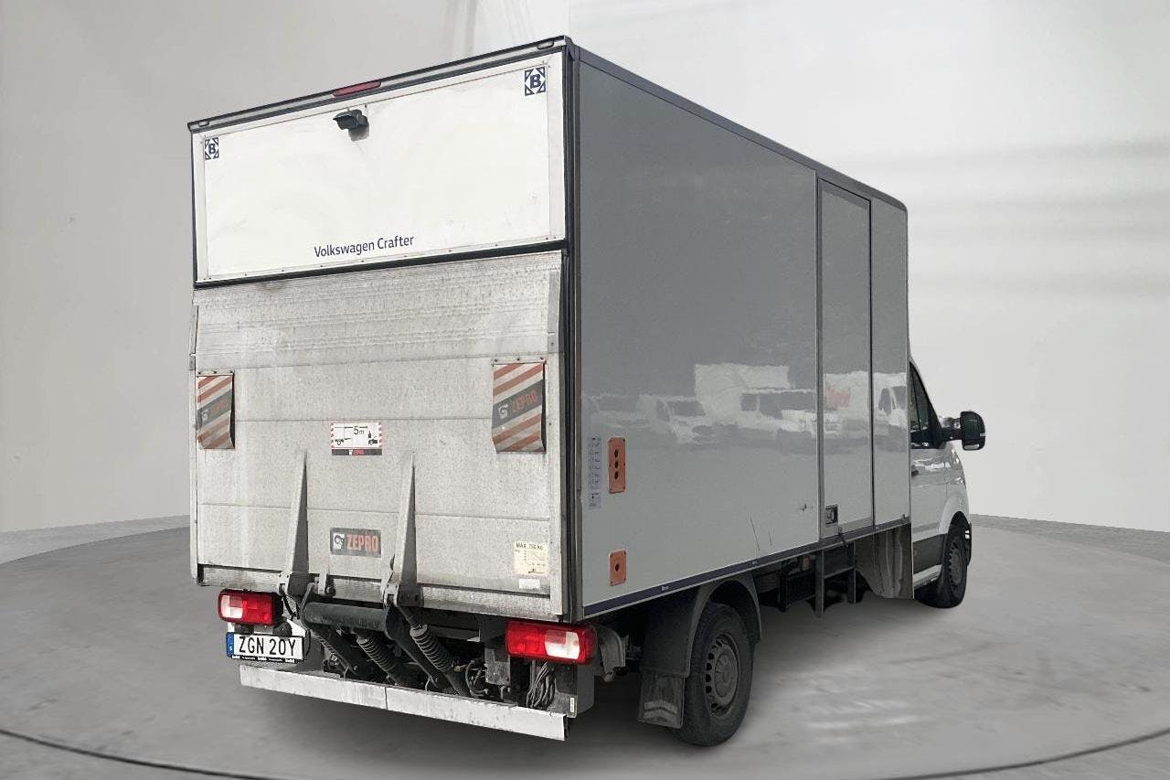 VW Crafter 35 2.0 TDI Volymskåp (177hk) - 128 270 km - Automatic - white - 2019
