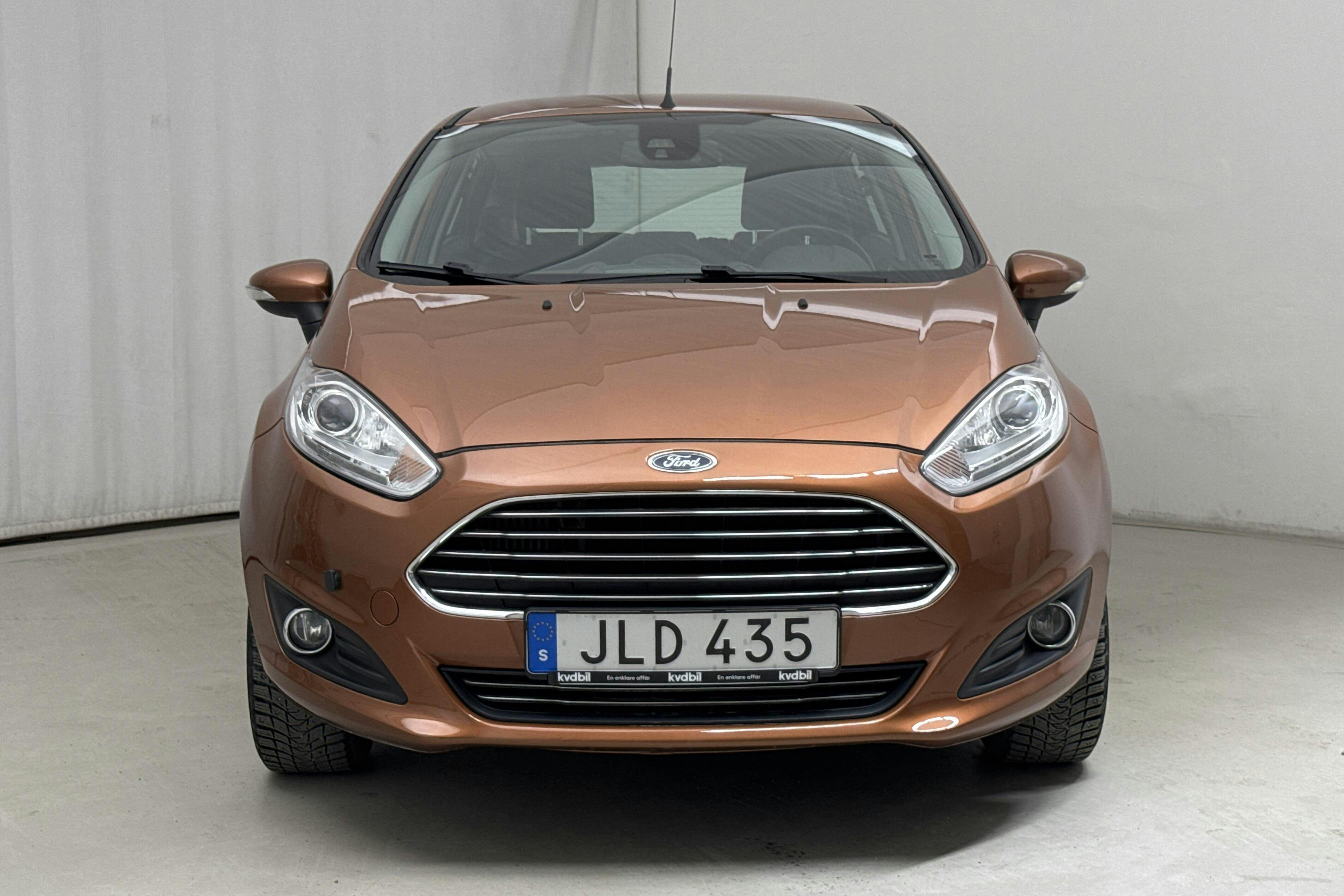 Ford Fiesta 1.0T EcoBoost 5dr (100hk) - 65 970 km - Automatyczna - brązowy - 2015