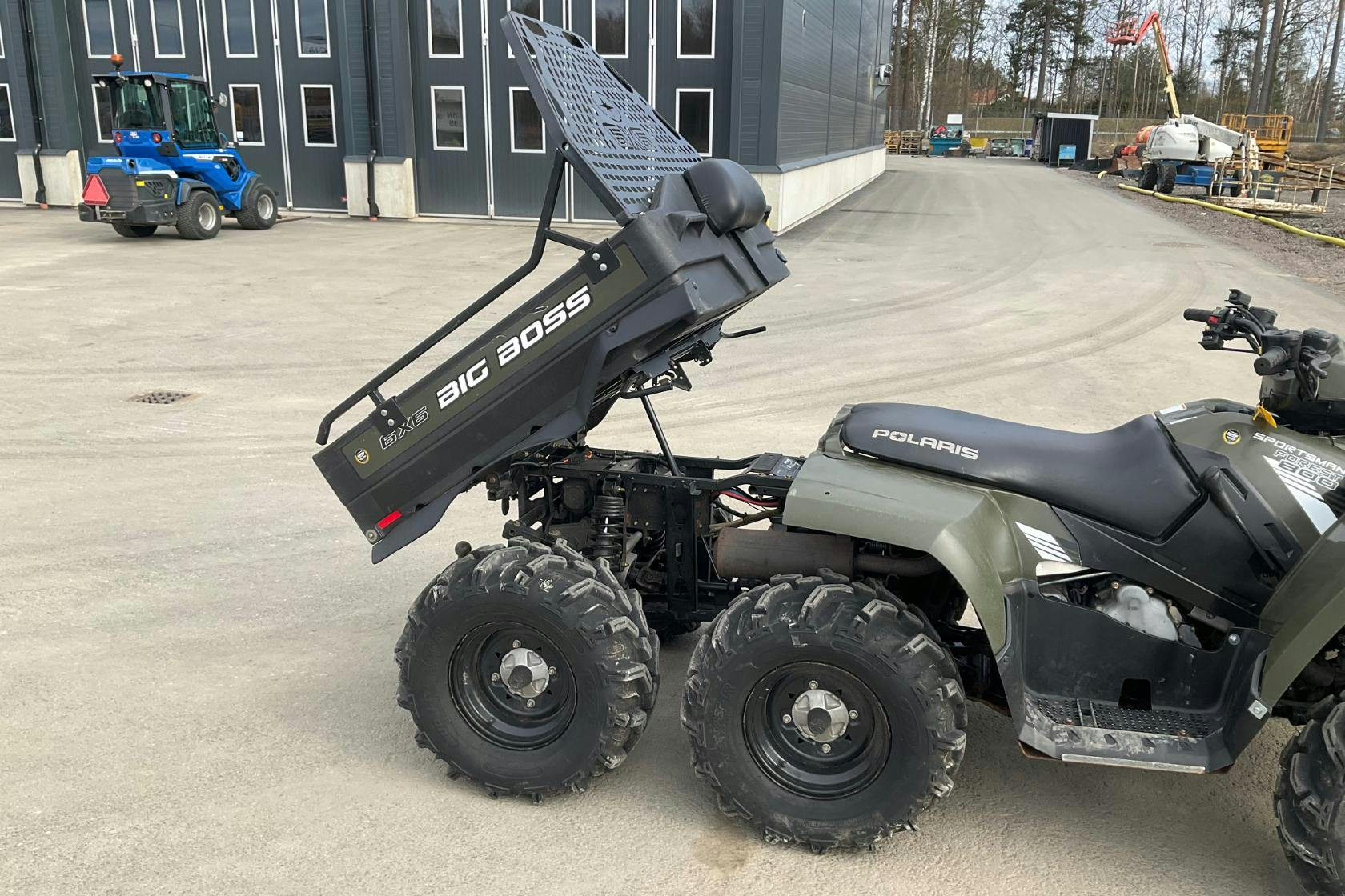 Polaris Sportsman Forrest 800 6X6 Big Boss -  - Automaattinen - vihreä - 2014