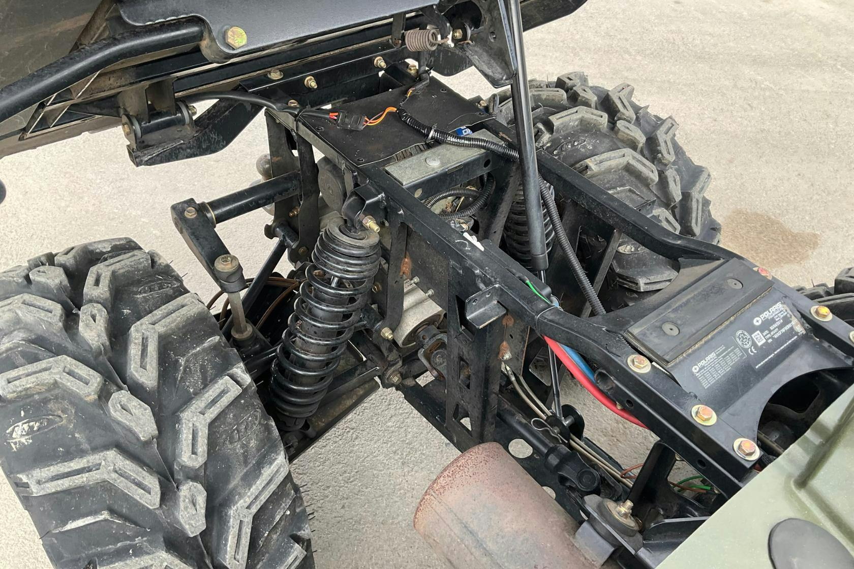Polaris Sportsman Forrest 800 6X6 Big Boss -  - Automaattinen - vihreä - 2014