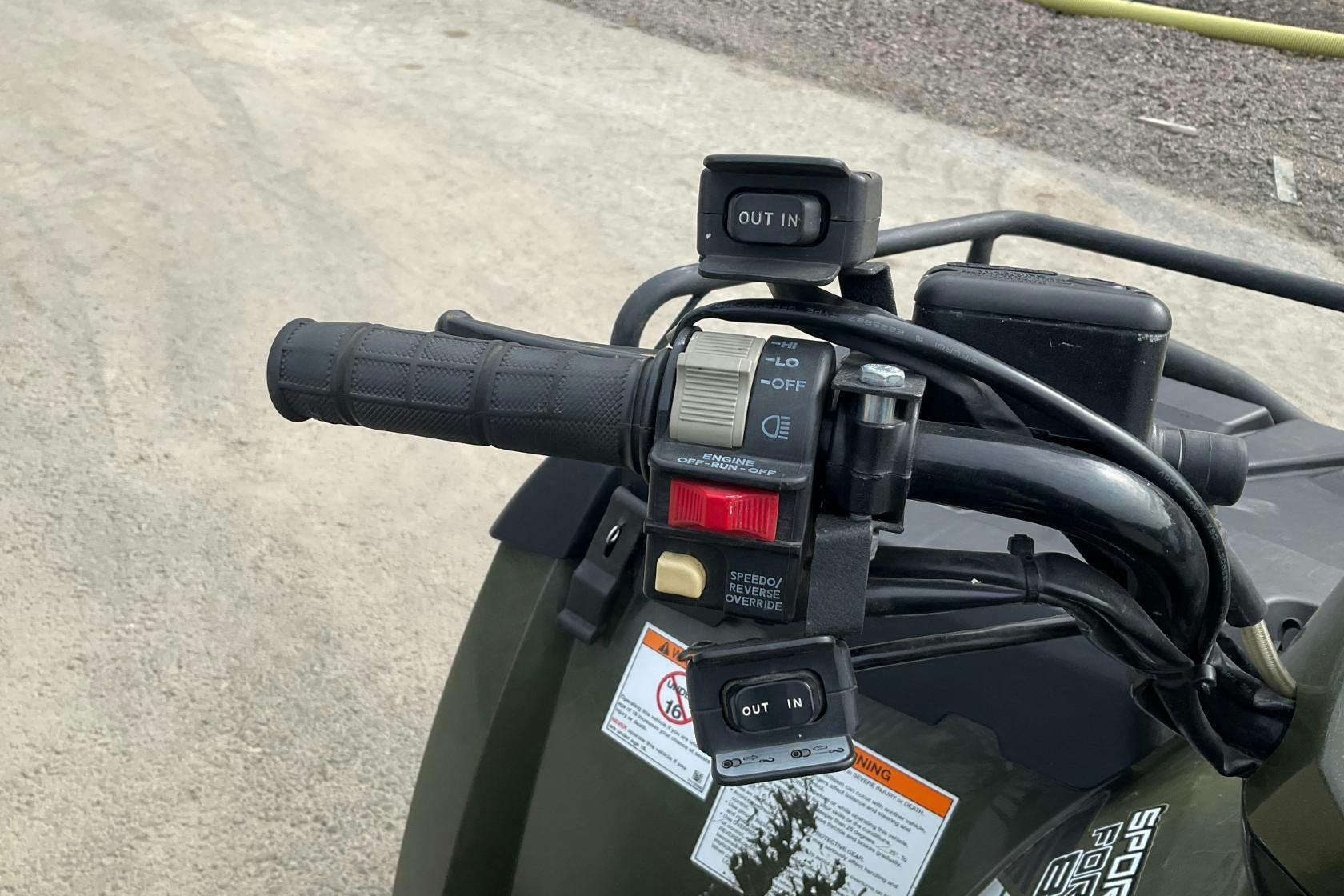 Polaris Sportsman Forrest 800 6X6 Big Boss -  - Automaattinen - vihreä - 2014