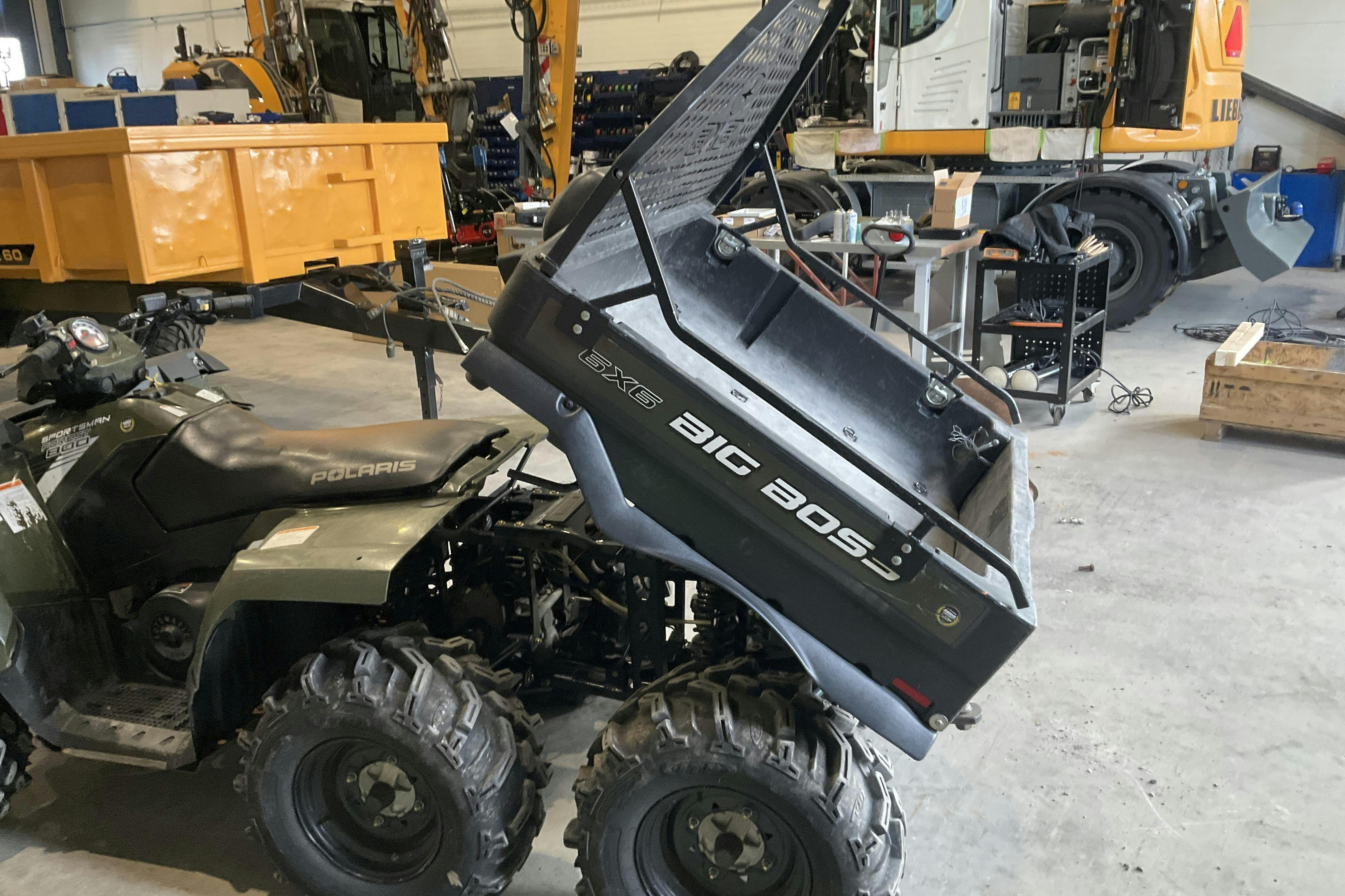 Polaris Sportsman Forrest 800 6X6 Big Boss -  - Automaattinen - vihreä - 2014