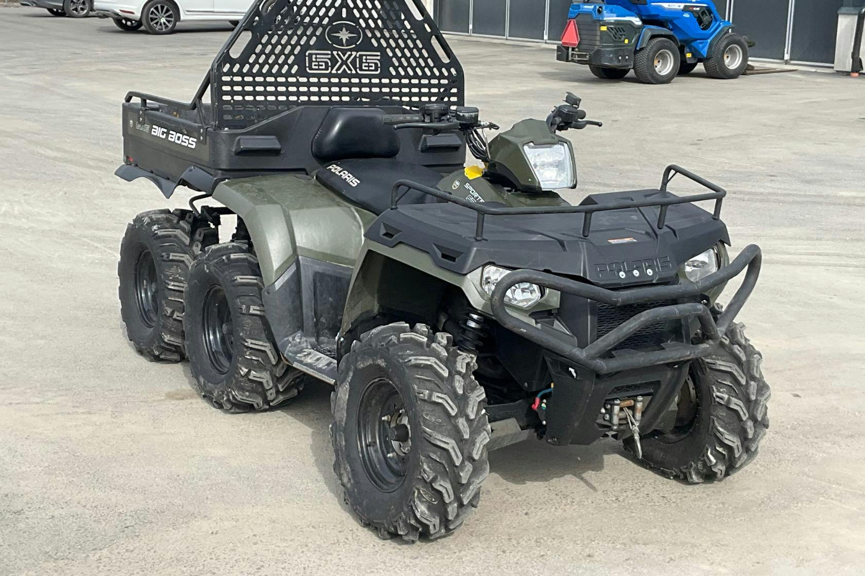 Polaris Sportsman Forrest 800 6X6 Big Boss -  - Automaattinen - vihreä - 2014