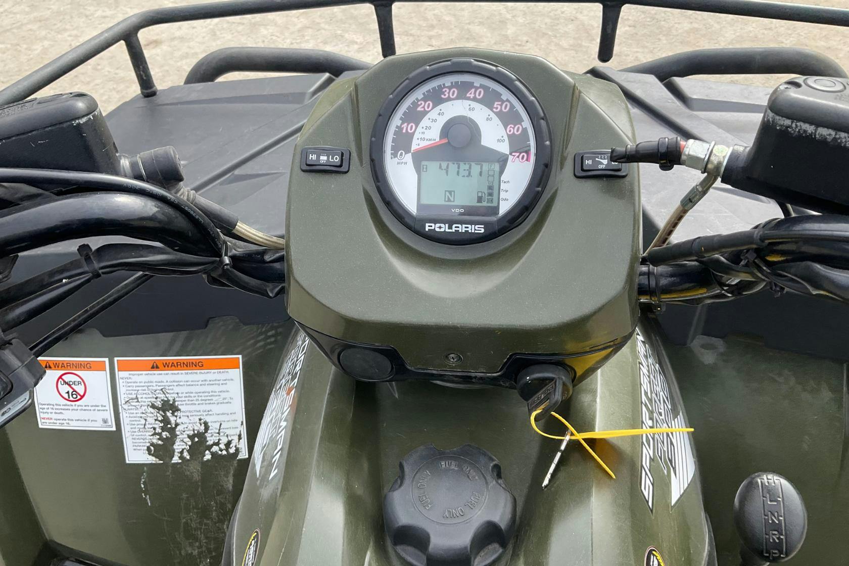 Polaris Sportsman Forrest 800 6X6 Big Boss -  - Automaattinen - vihreä - 2014