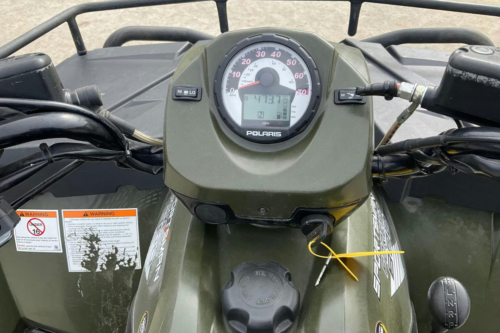 Polaris Sportsman Forrest 800 6X6 Big Boss -  - Automaattinen - vihreä - 2014