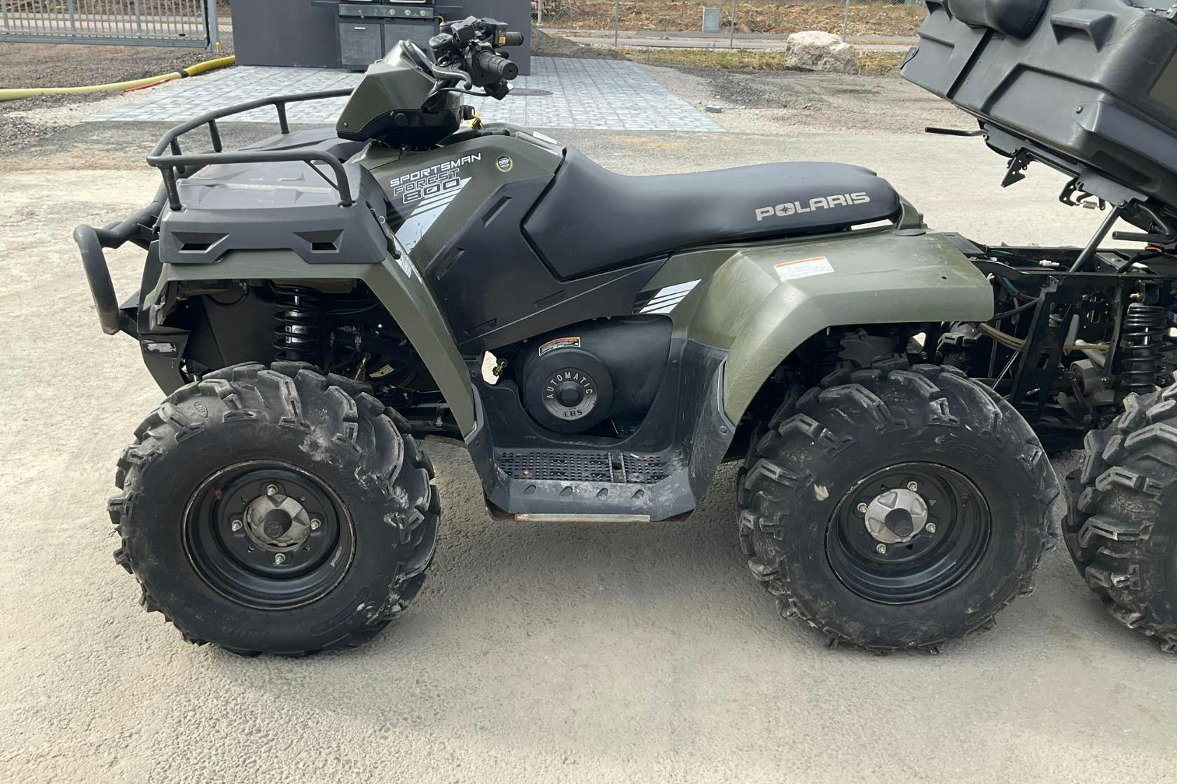 Polaris Sportsman Forrest 800 6X6 Big Boss -  - Automaattinen - vihreä - 2014