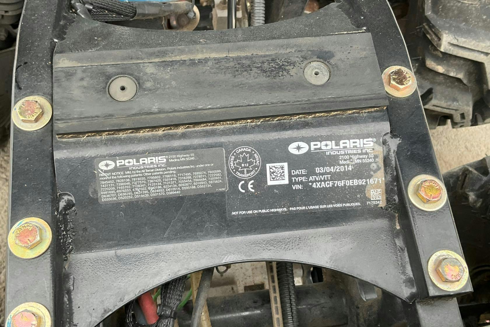 Polaris Sportsman Forrest 800 6X6 Big Boss -  - Automaattinen - vihreä - 2014