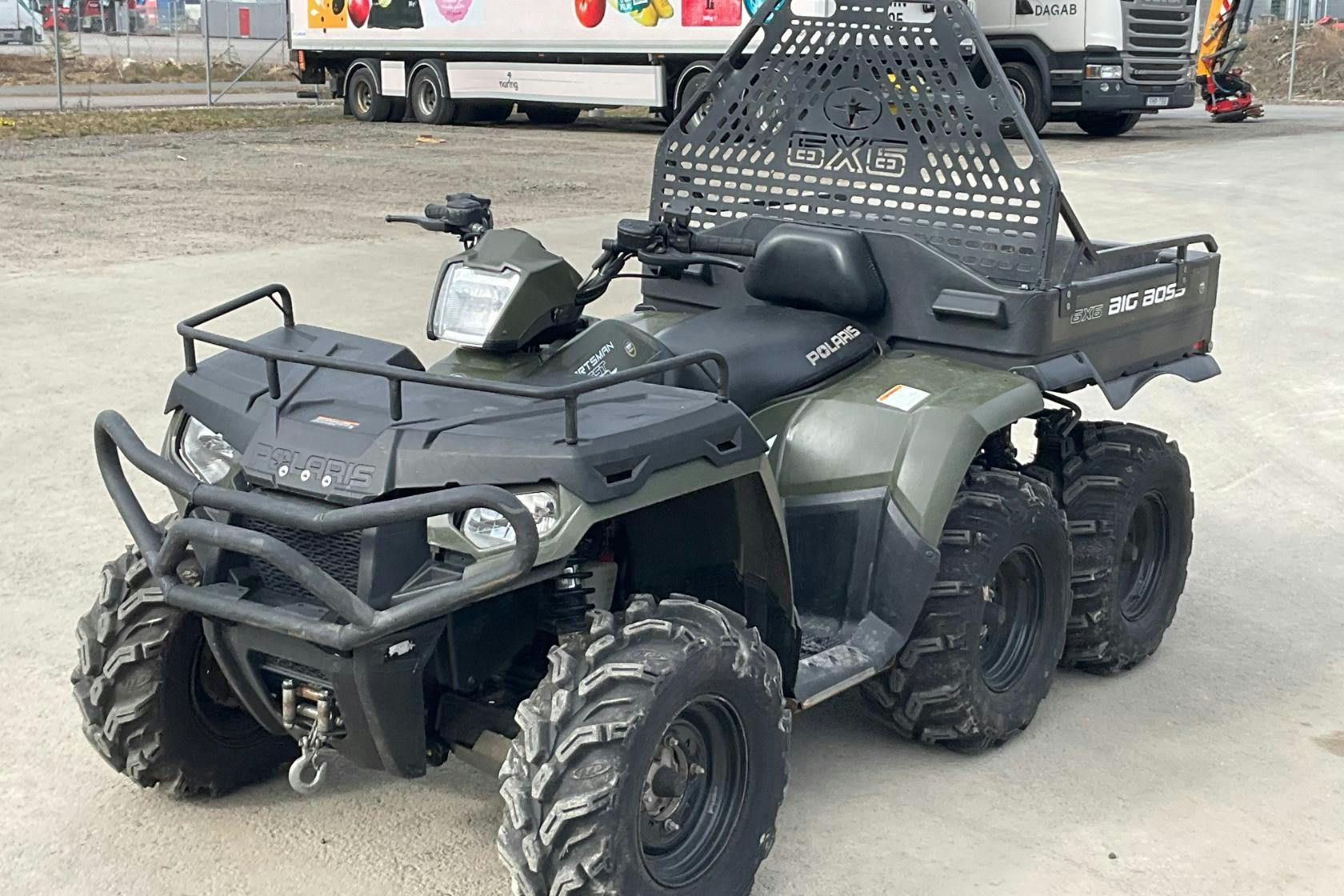 Polaris Sportsman Forrest 800 6X6 Big Boss -  - Automaattinen - vihreä - 2014