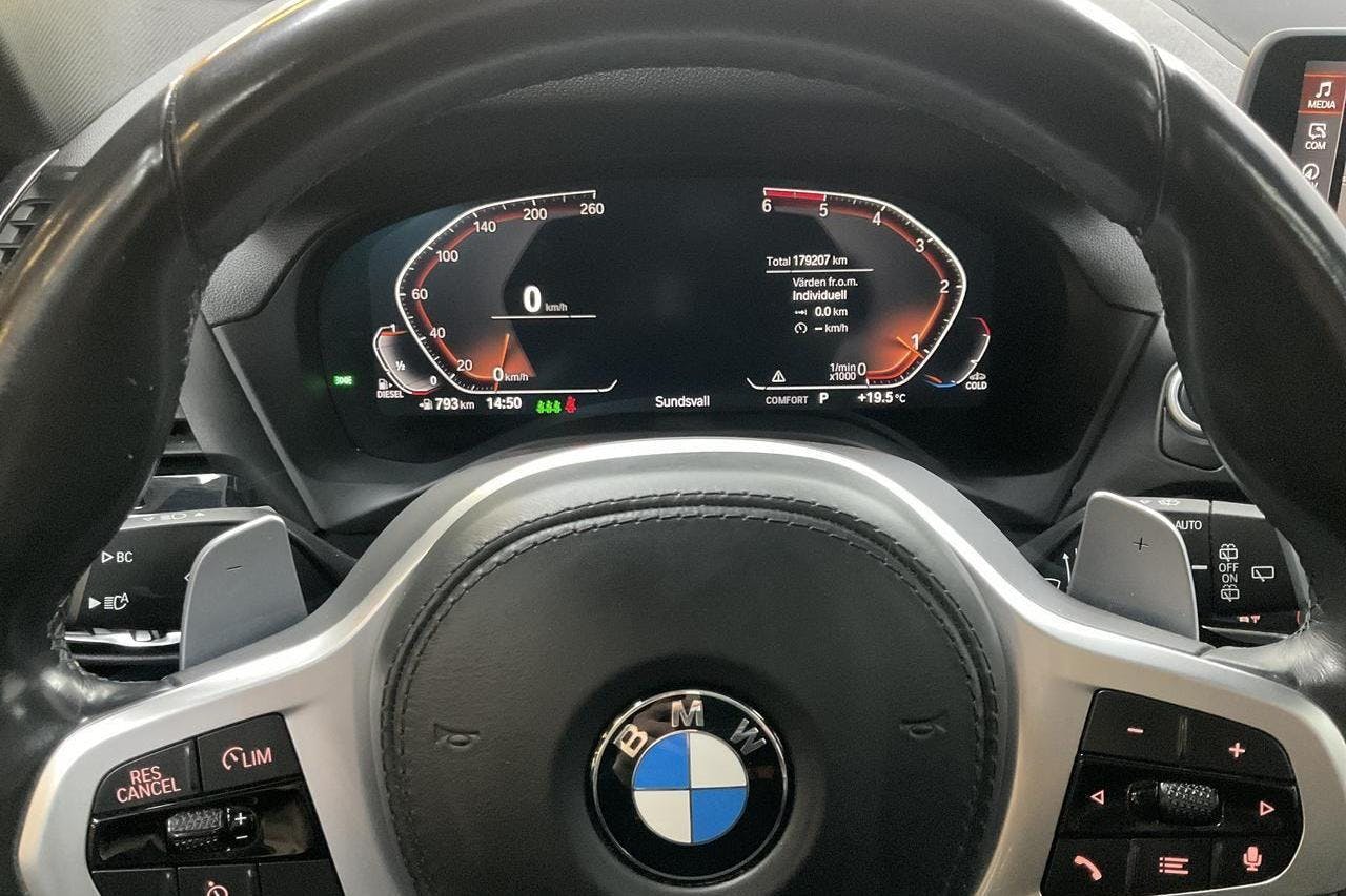 BMW X3 xDrive20d, G01 (190hk) - 17 921 mil - Automat - svart - 2021
