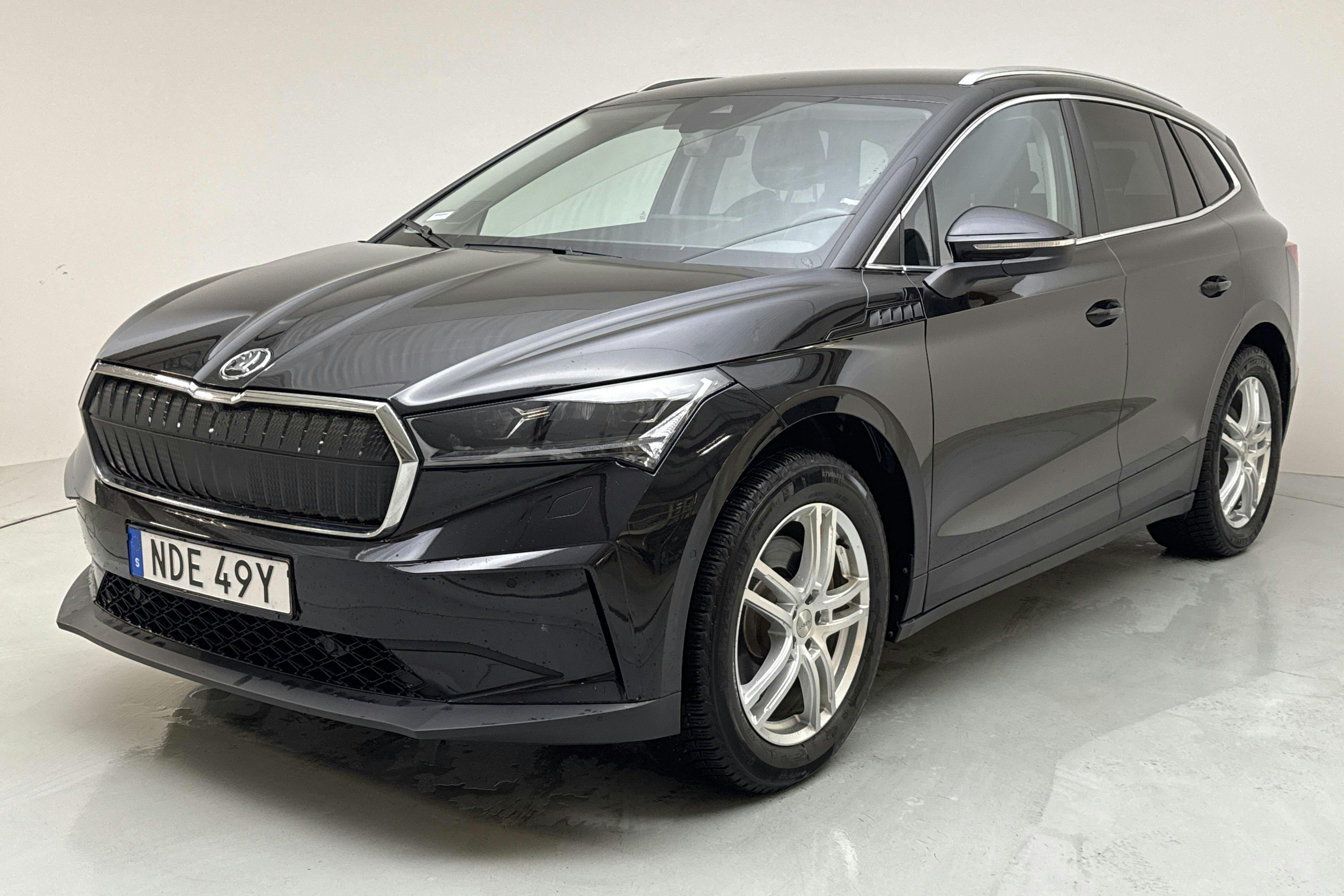 Skoda Enyaq 80 iV (204hk) - 52 130 km - Automaattinen - musta - 2023