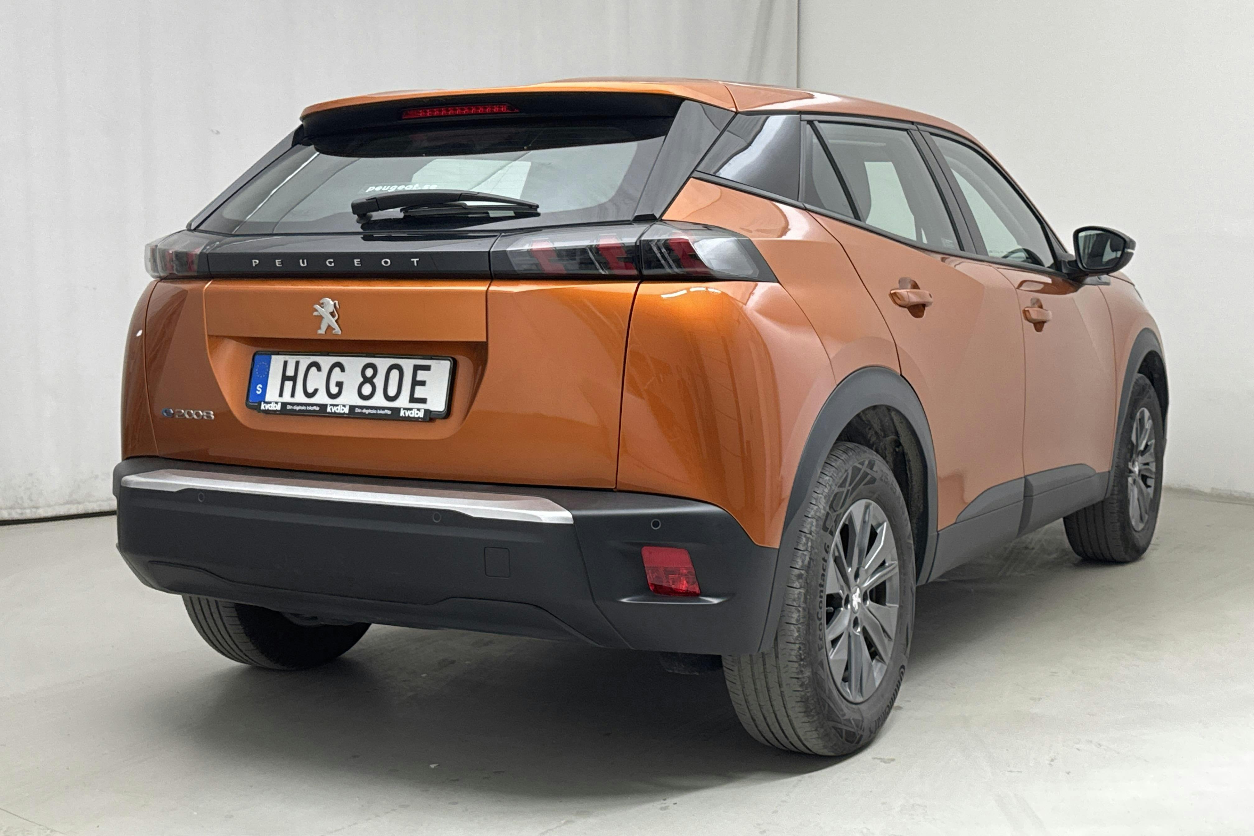 Peugeot e-2008 50 kWh (136hk) - 6 812 mil - Automat - orange - 2021