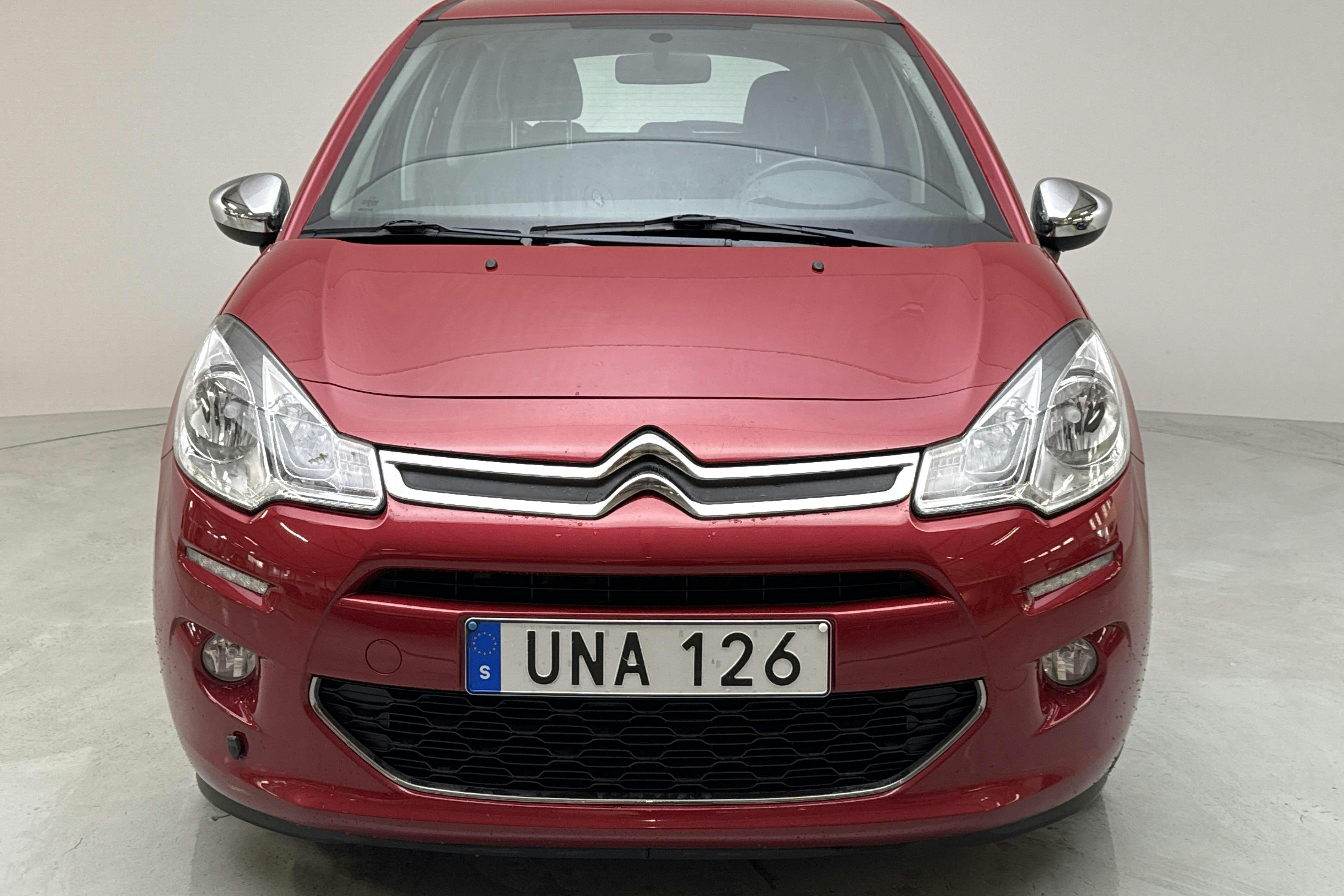 Citroën C3 1.2 VTi (82hk) - 63 380 km - Käsitsi - punane - 2014