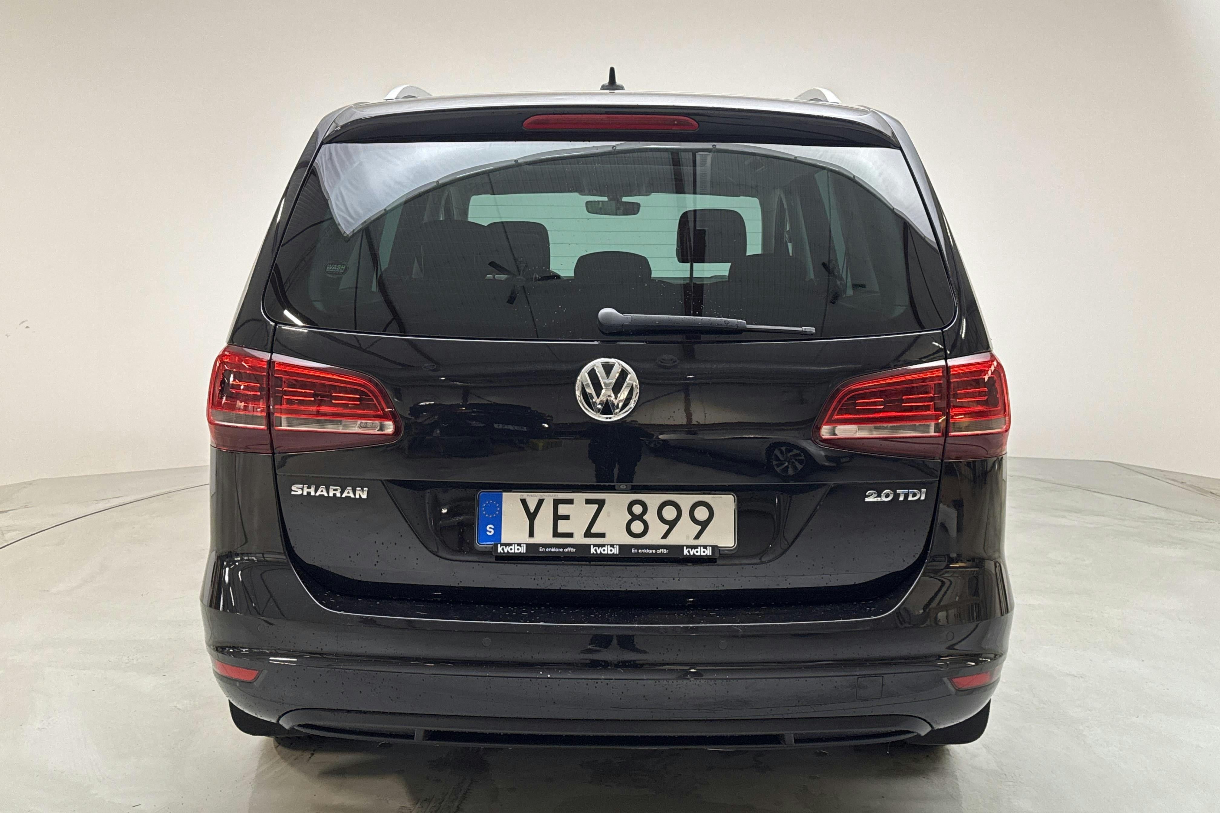 VW Sharan 2.0 TDI (150hk) - 284 000 km - Automatyczna - czarny - 2017