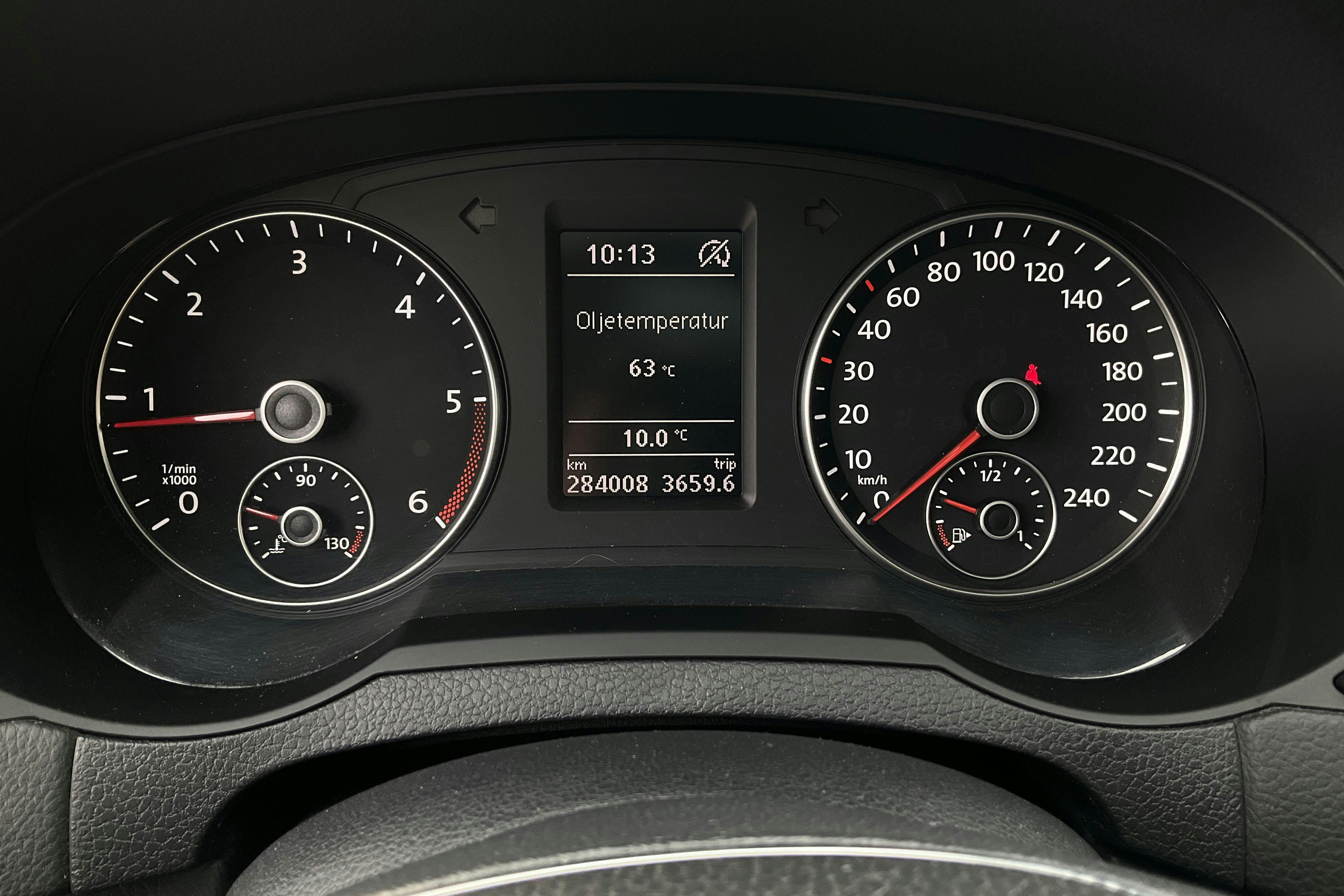 VW Sharan 2.0 TDI (150hk) - 284 000 km - Automatyczna - czarny - 2017