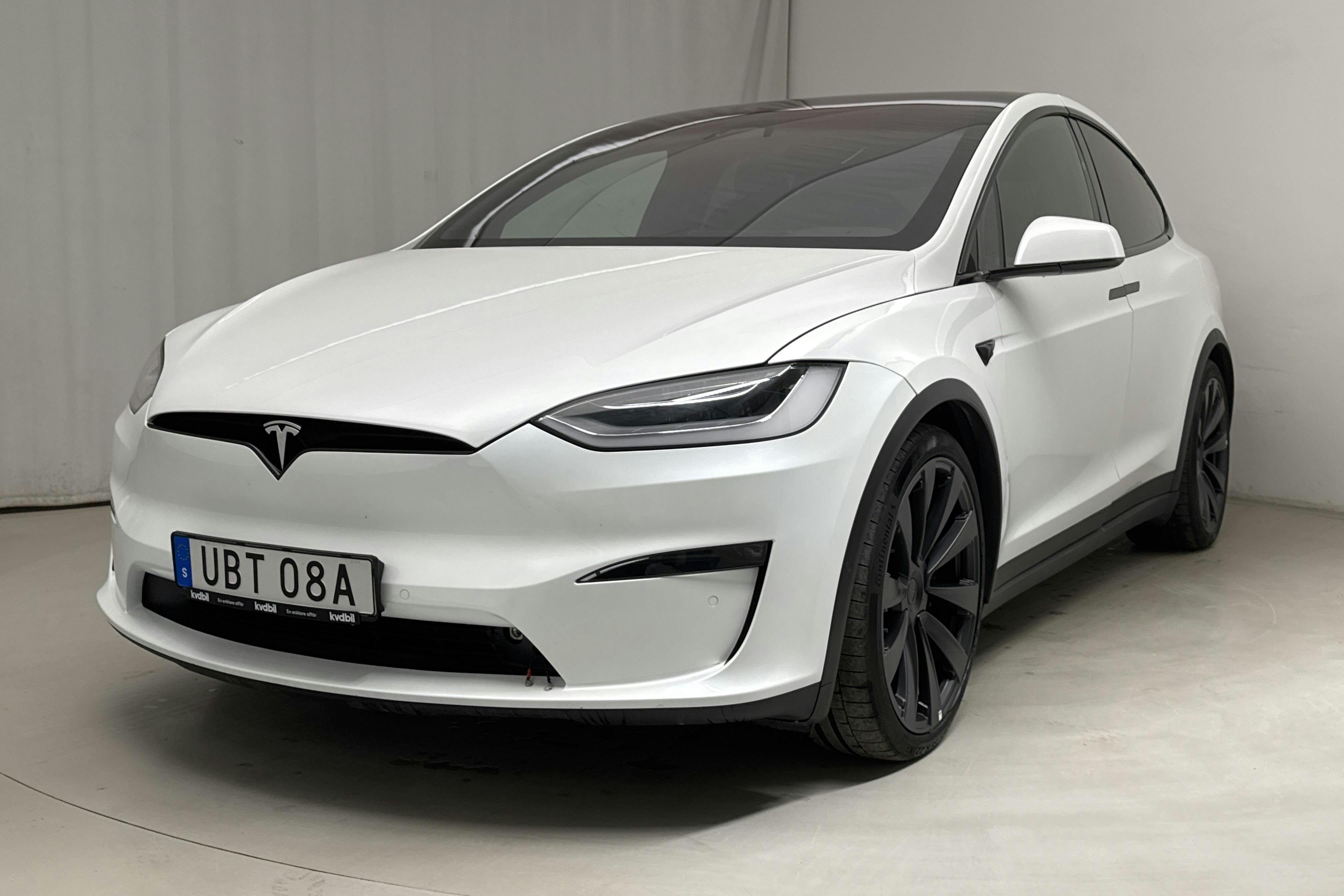 Tesla Model X Plaid AWD (1020hk) - 1 721 mil - Automat - vit - 2023