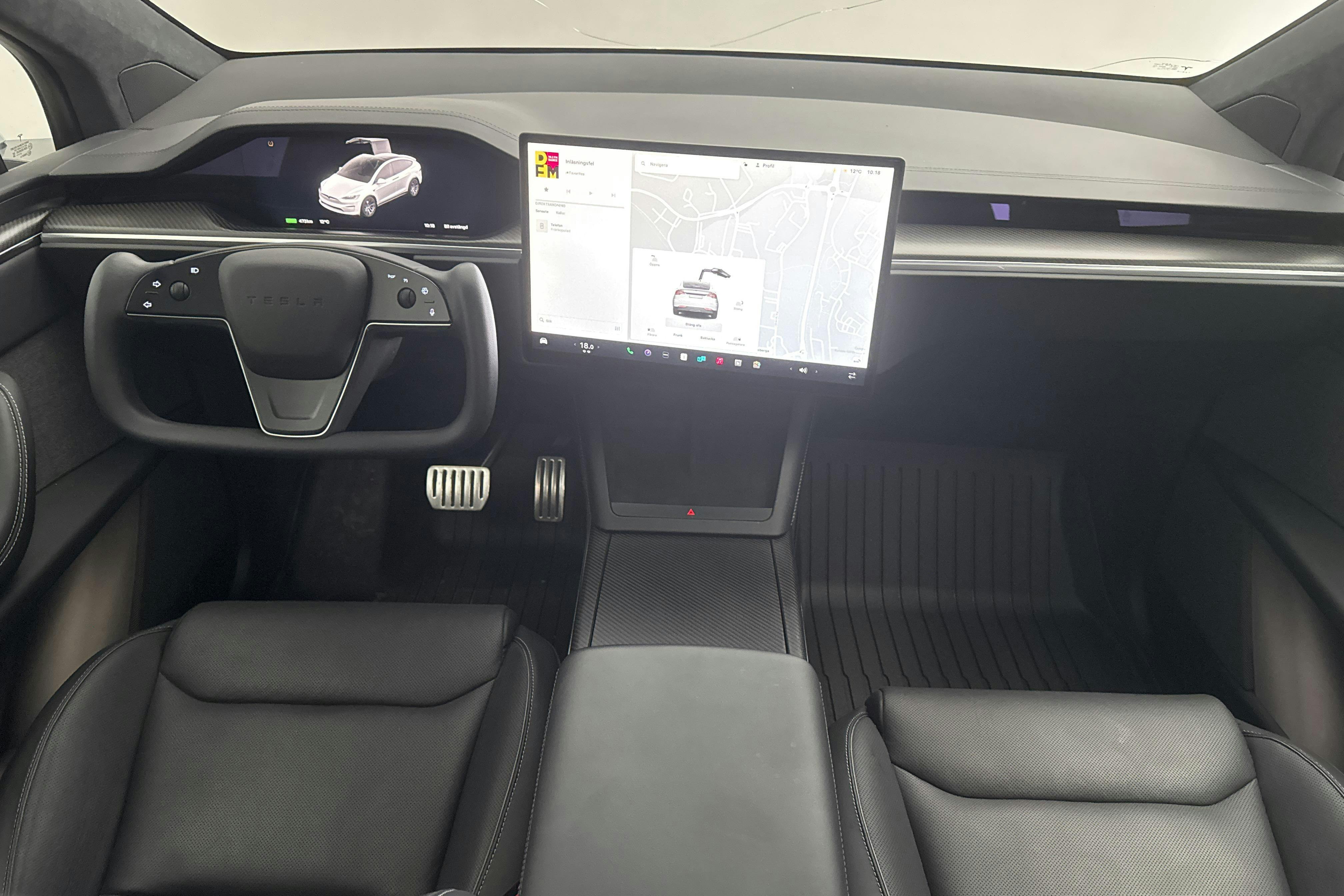 Tesla Model X Plaid AWD (1020hk) - 1 721 mil - Automat - vit - 2023