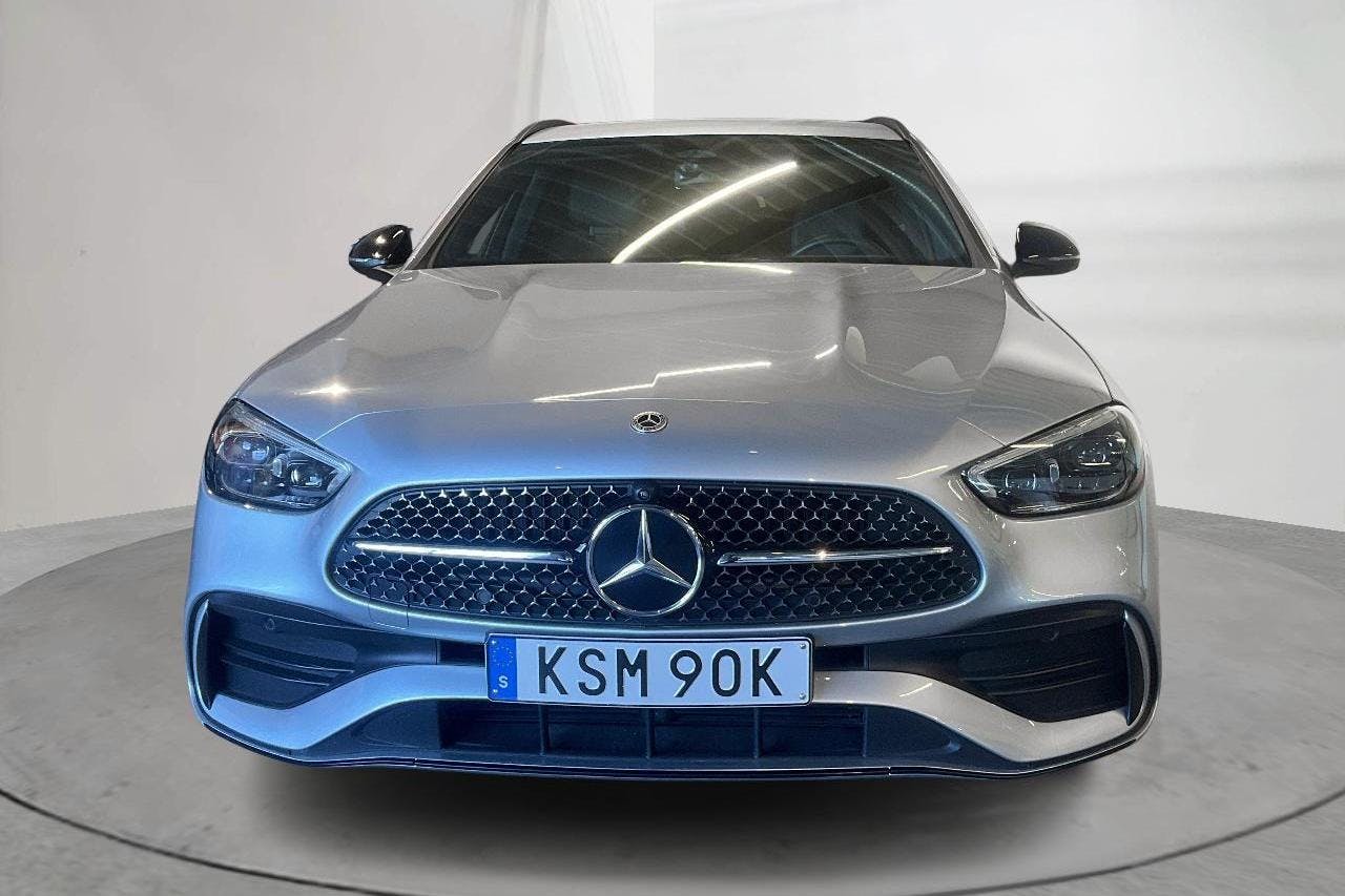 Mercedes C 300 de 4Matic Kombi S206 (319hk) - 44 380 km - Automatic - silver - 2024