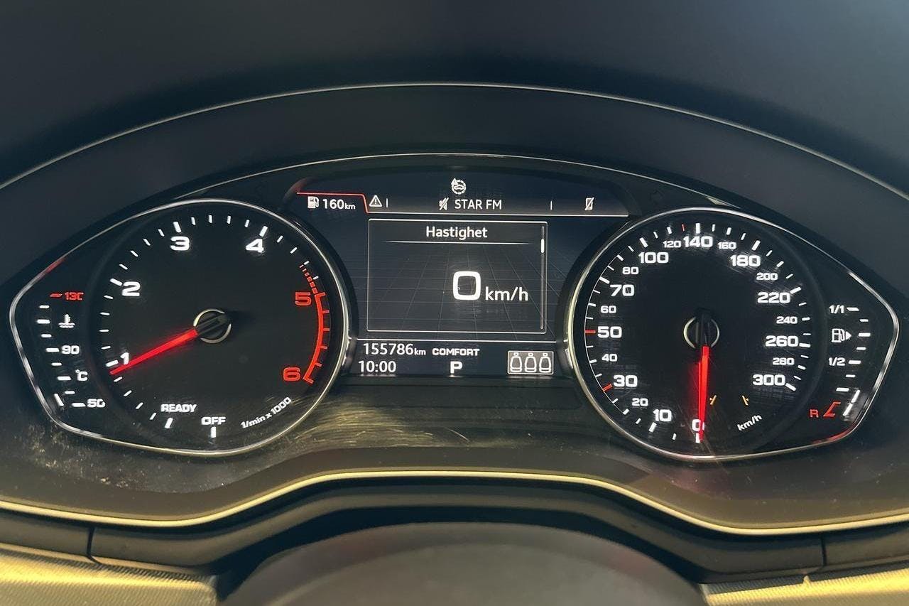 Audi A4 Avant 40 TDI quattro (190hk) - 155 830 km - Automatic - black - 2019