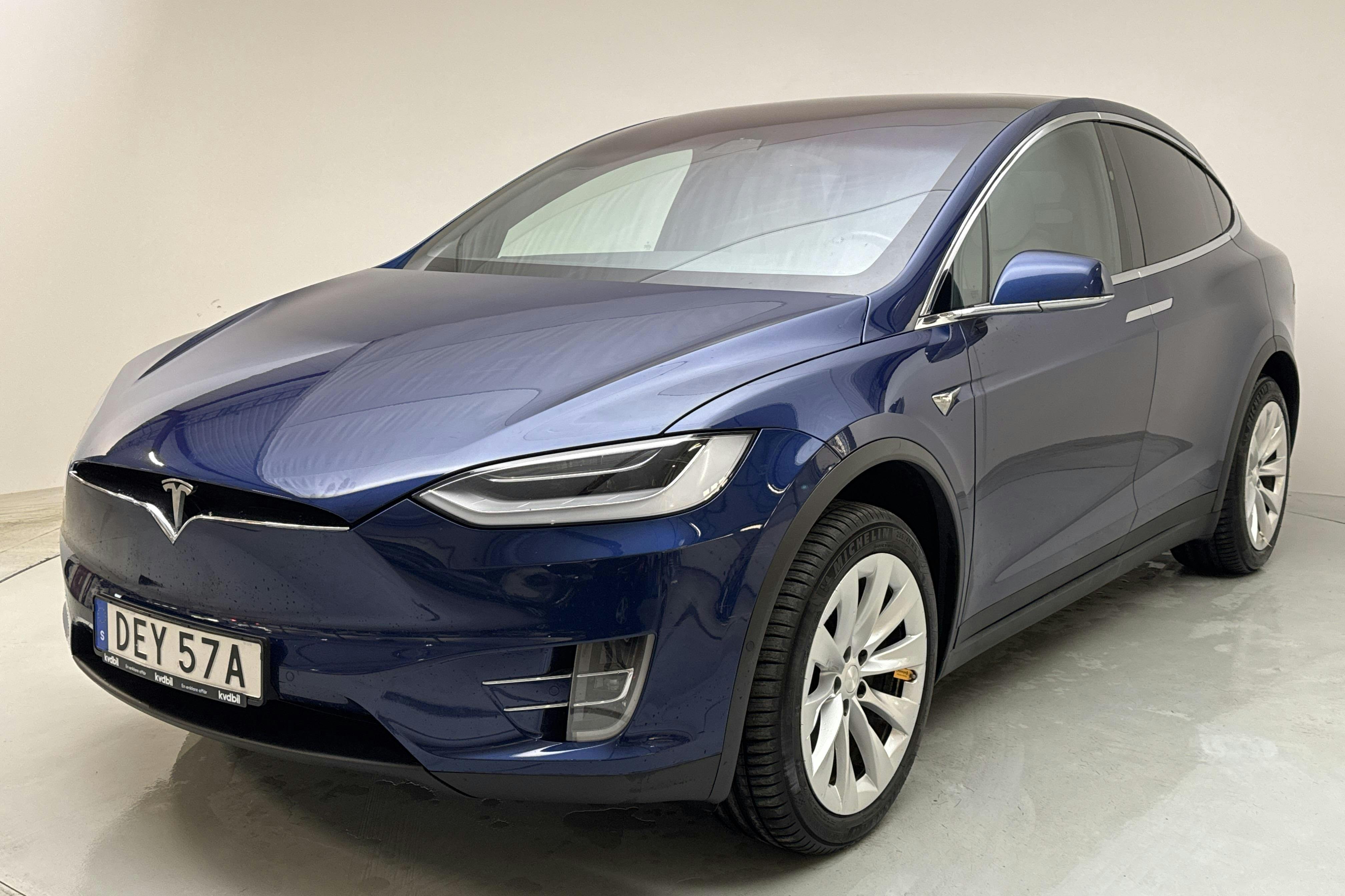 Tesla Model X Dual Motor Long Range AWD - 121 780 km - Automatyczna - niebieski - 2019