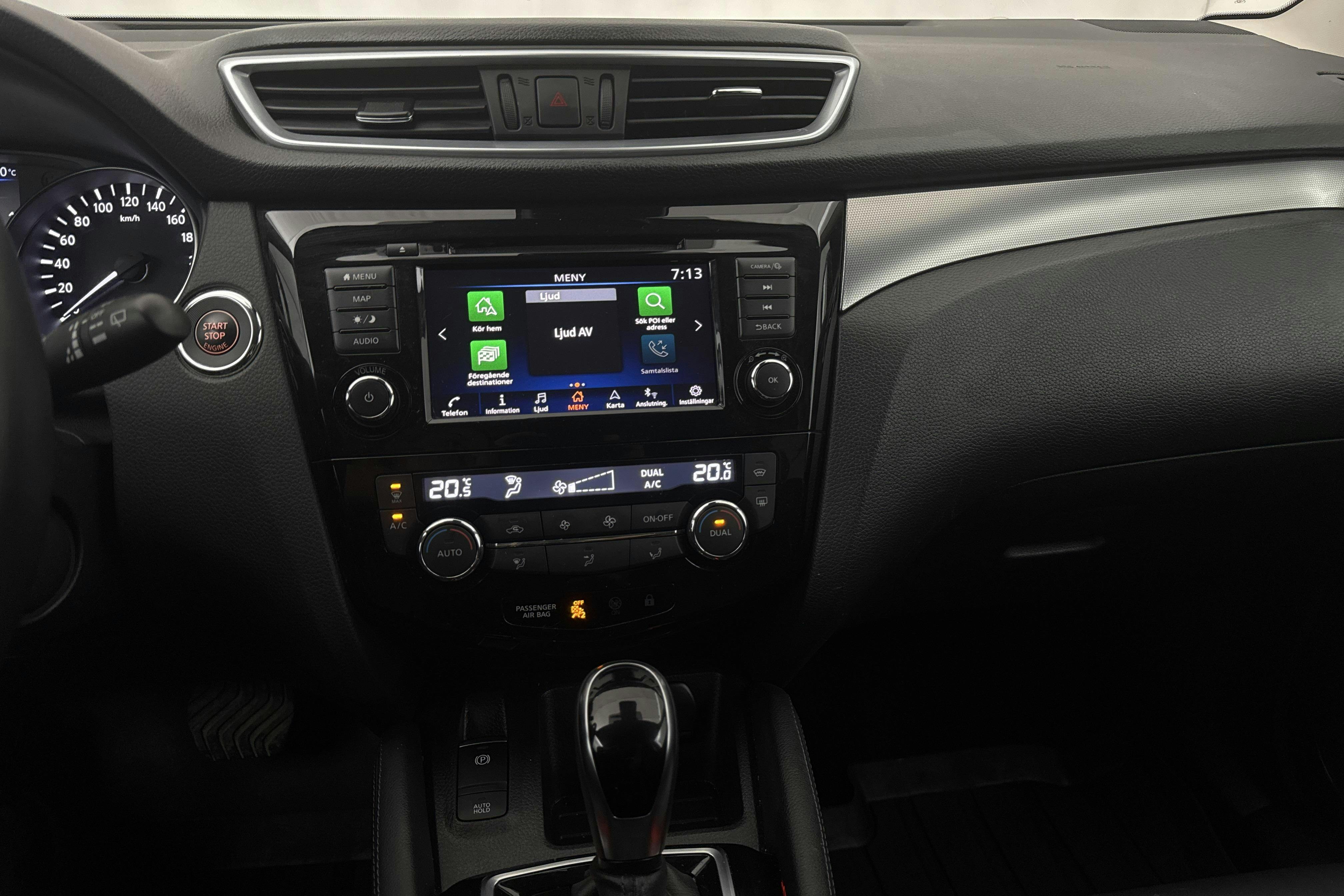 Nissan Qashqai 1.3 DIG-T (160hk) - 61 840 km - Automatic - white - 2020