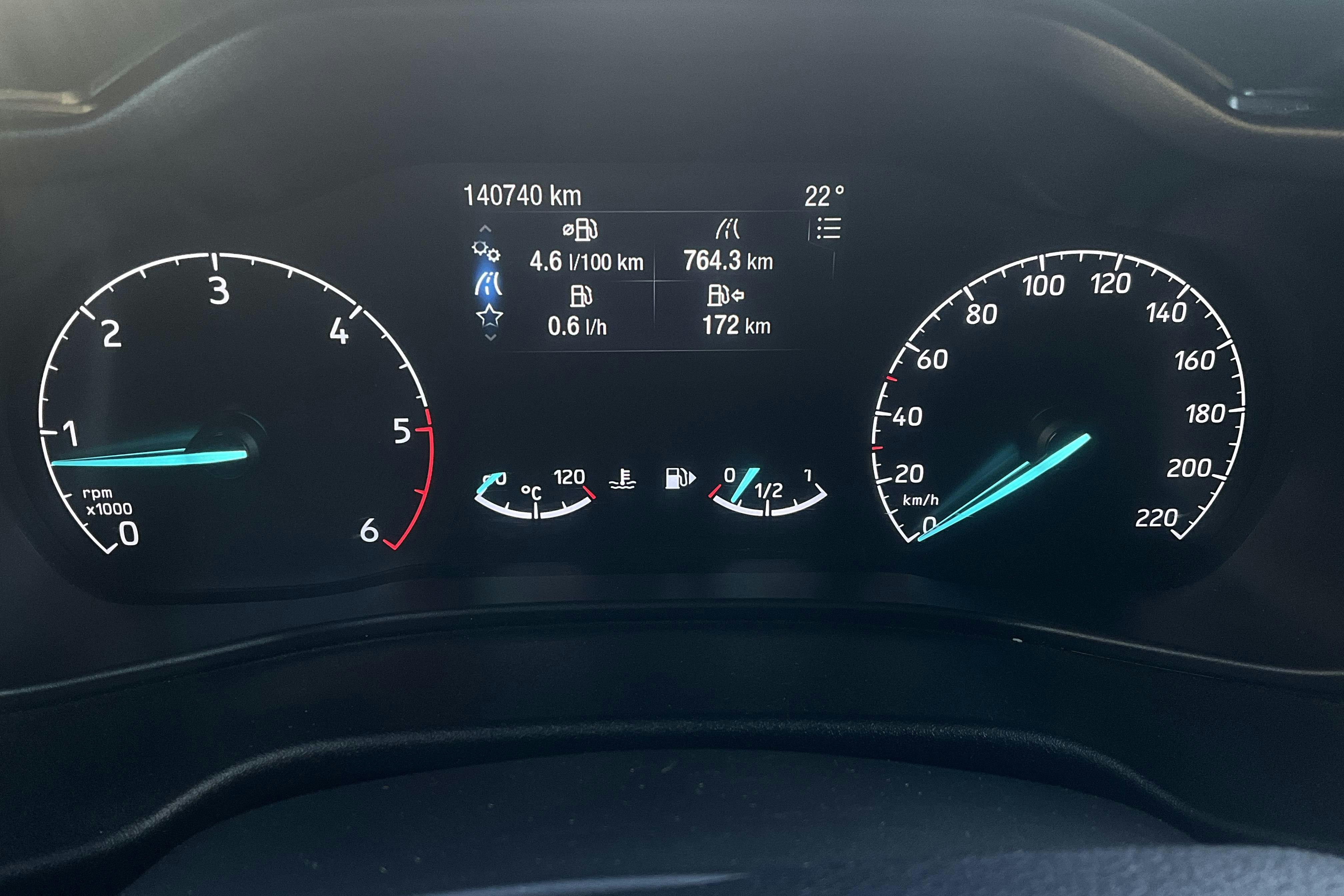 Ford Transit Connect 1.5 EcoBlue (100hk) - 14 074 mil - Manuell - grå - 2019