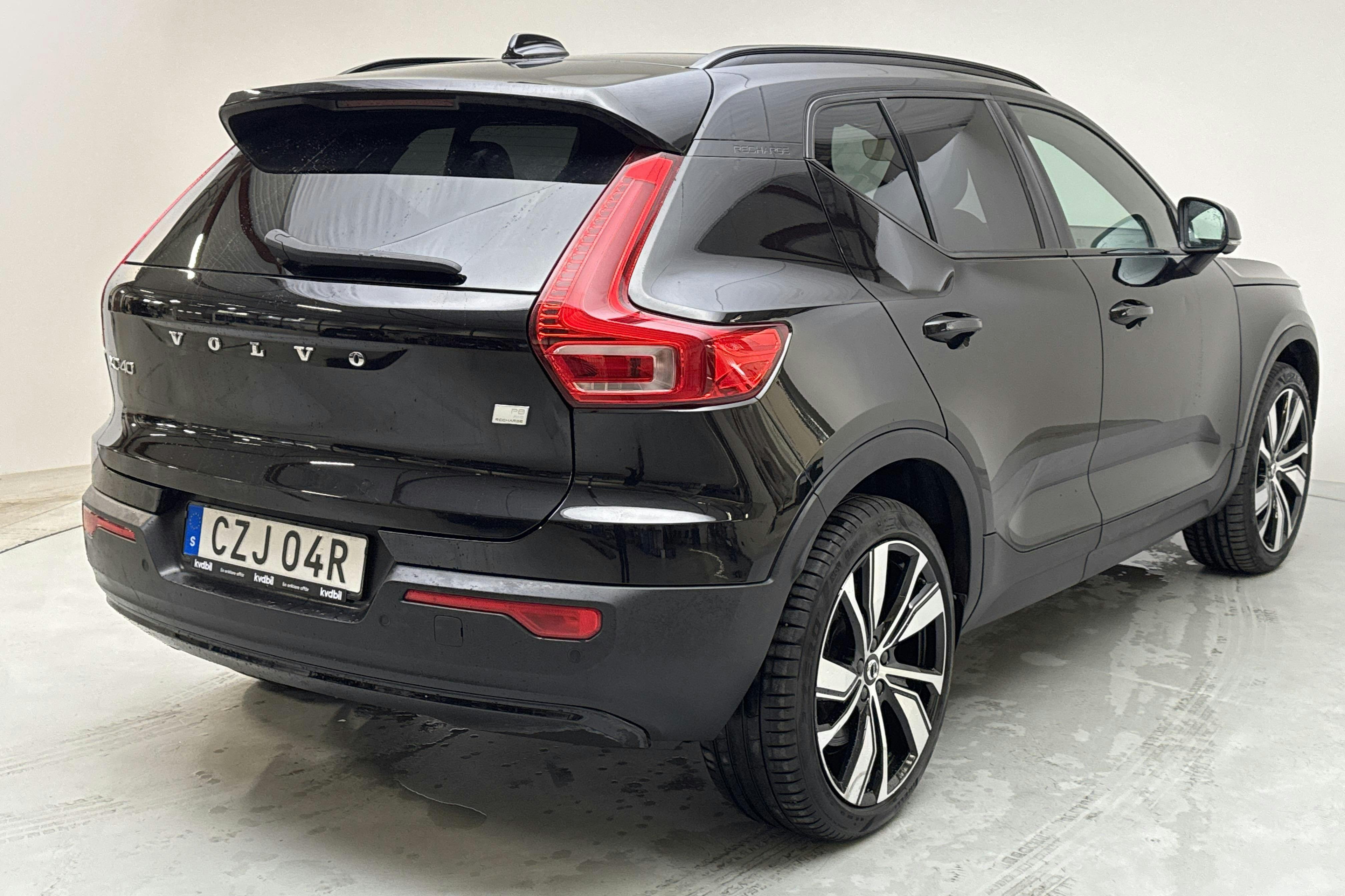 Volvo XC40 P8 Recharge Twin AWD (408hk) - 45 430 km - Automatic - black - 2021
