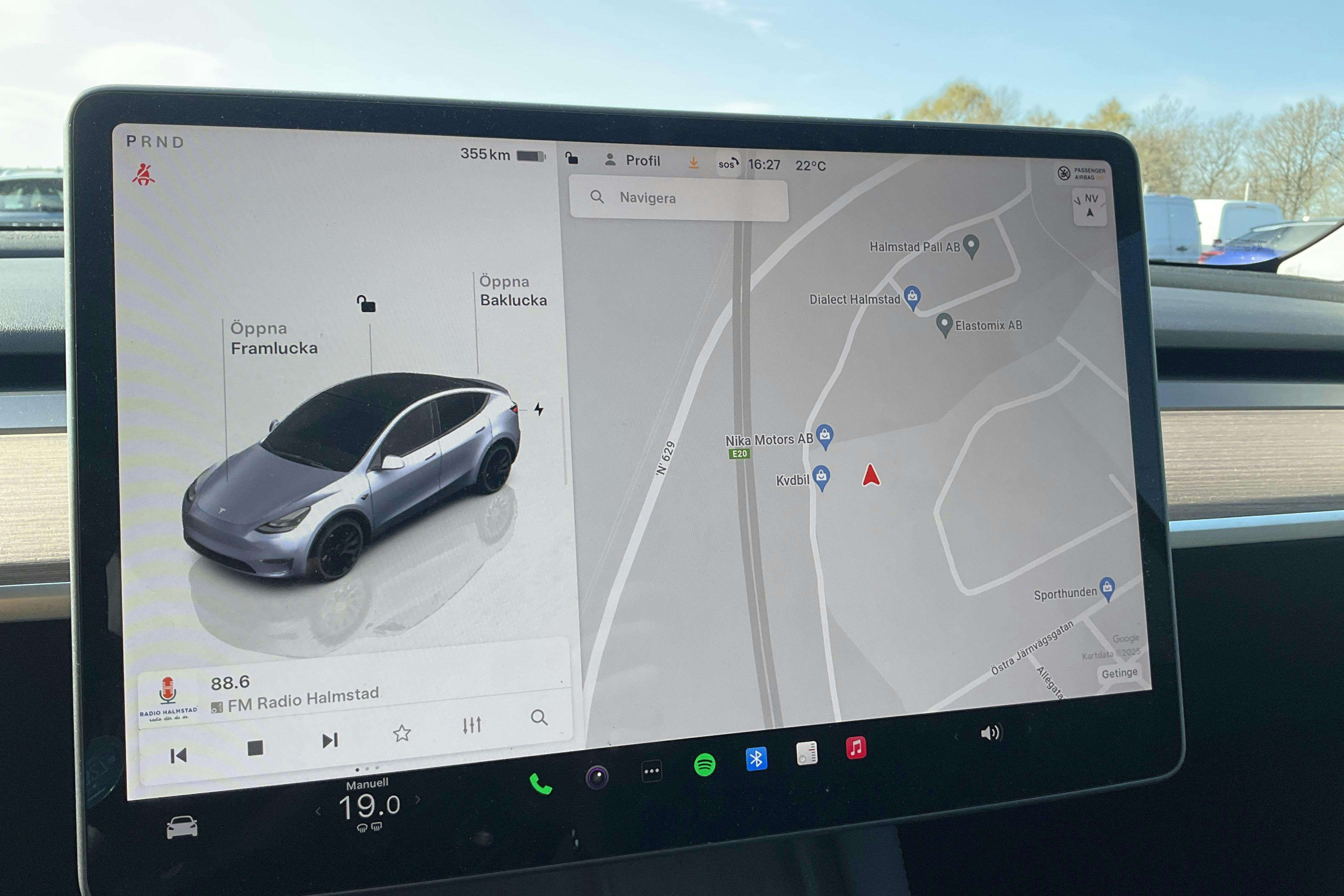 Tesla Model Y Performance Dual Motor AWD - 80 370 km - Automatic - gray - 2023