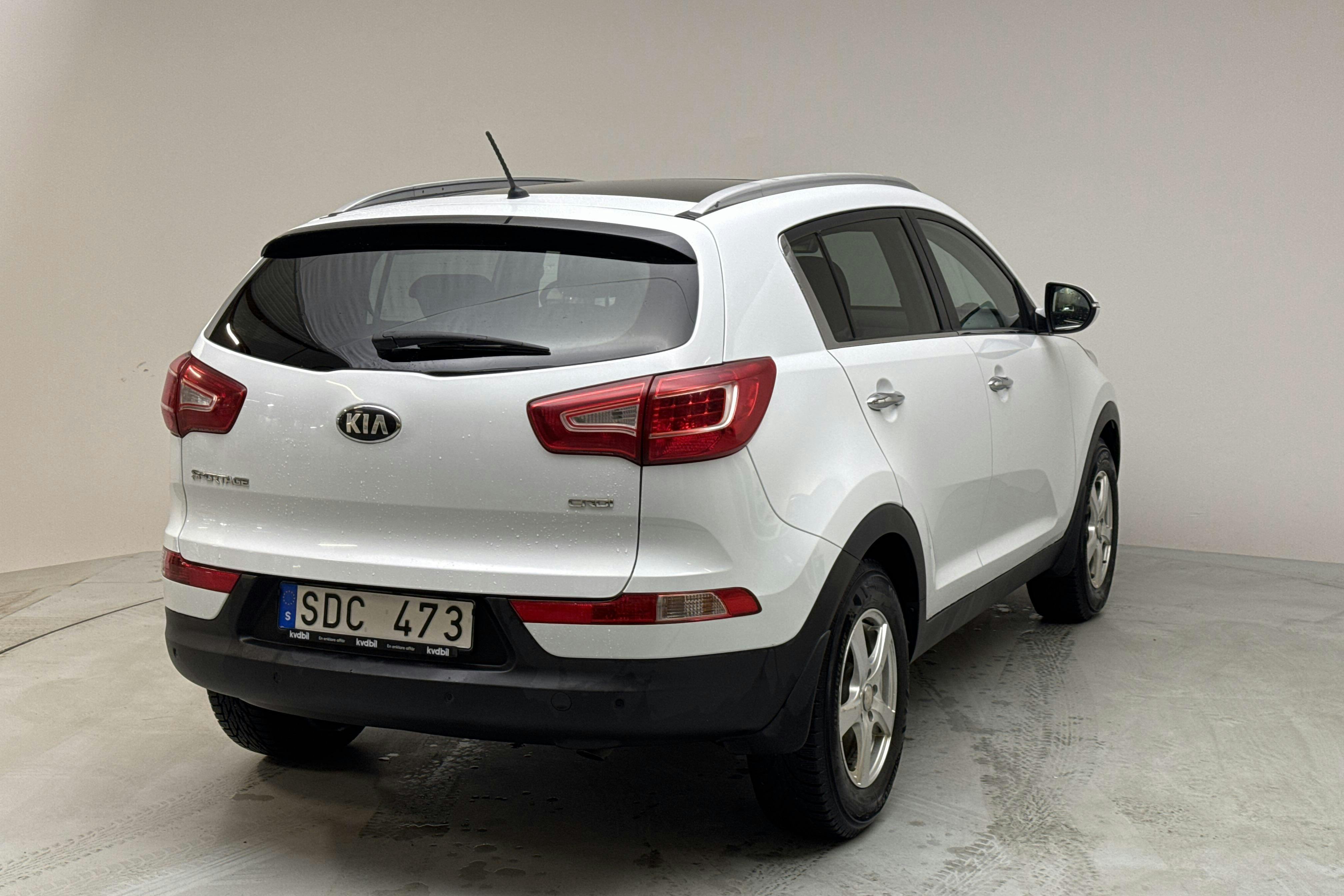 KIA Sportage 1.7 CRDi 2WD (115hk) - 148 510 km - Manualna - biały - 2013
