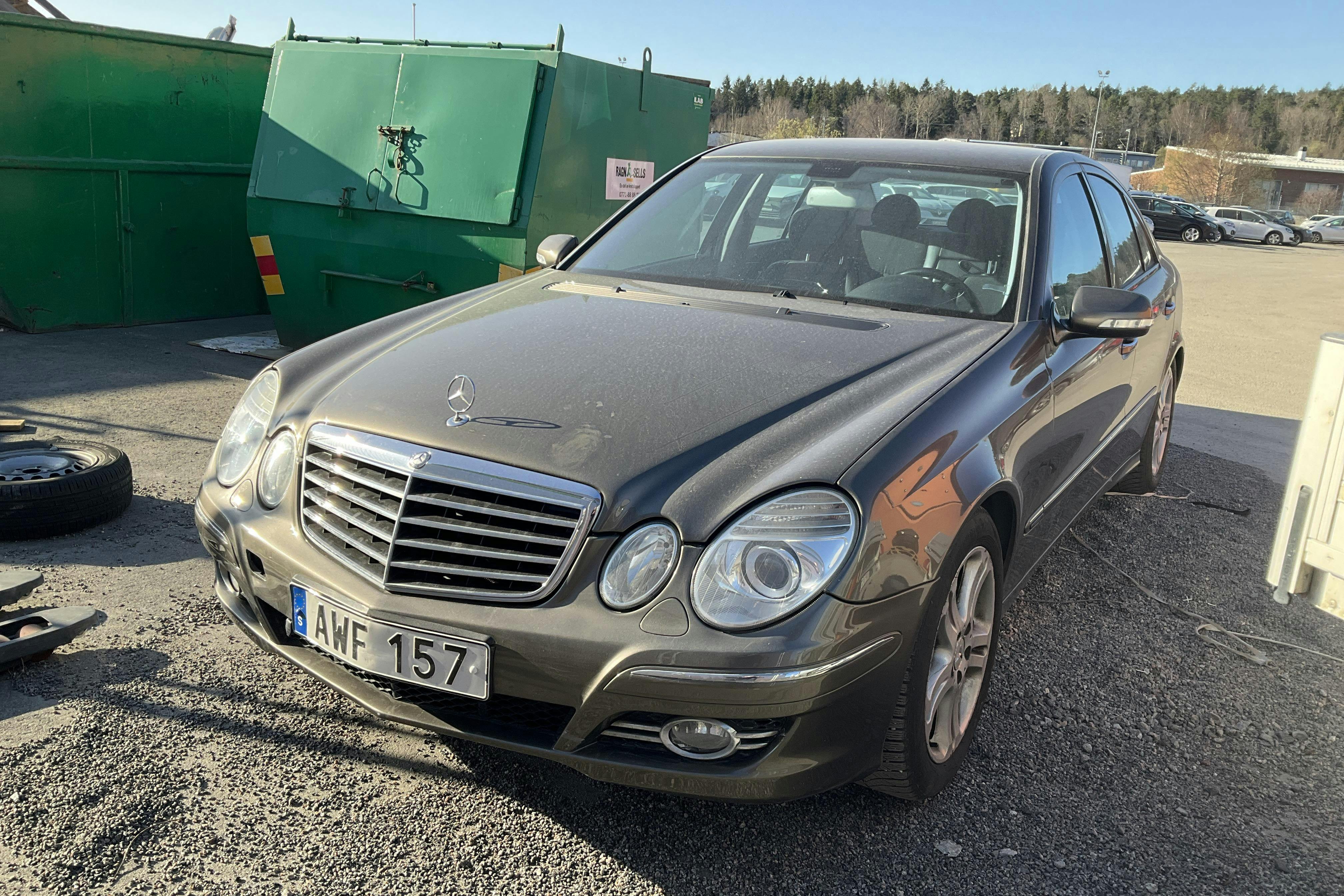 Mercedes E 200 Kompressor W211 (184hk) - 236 930 km - Automaatne - hõbe - 2007