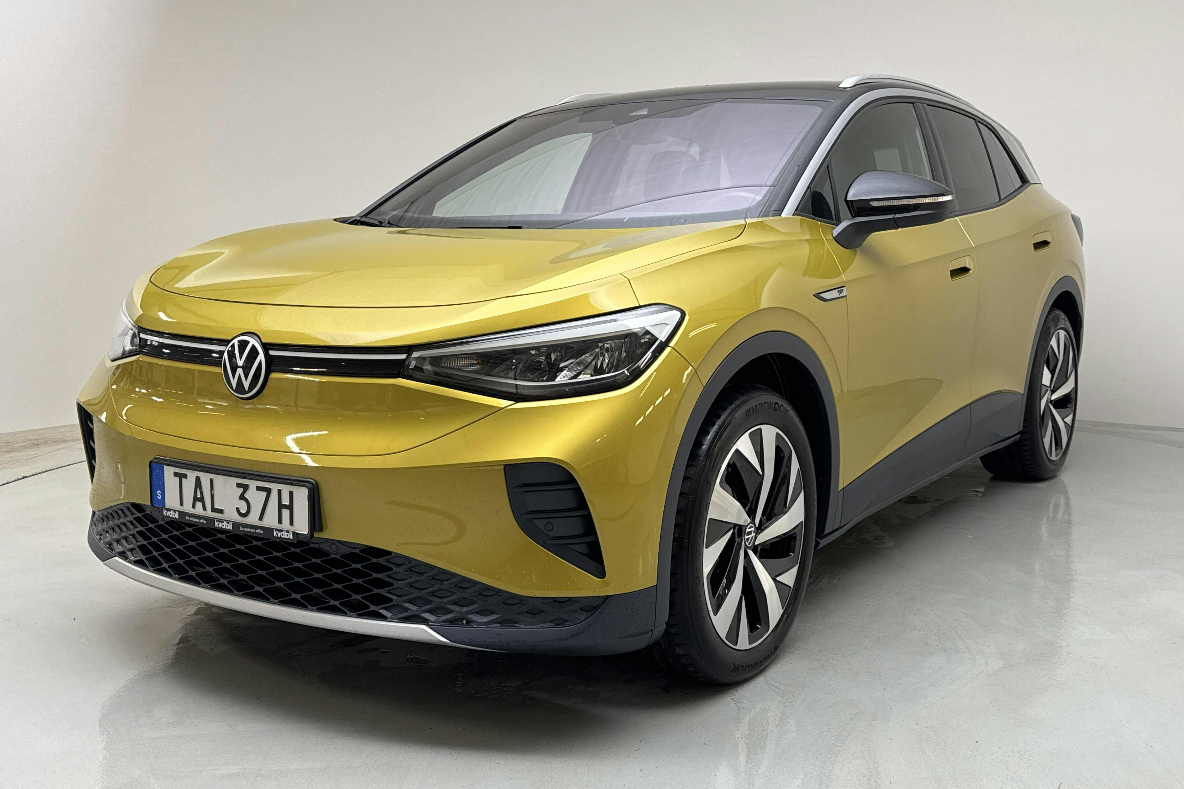 VW ID.4 77kWh (204hk) - 6 310 mil - Automat - gul - 2021
