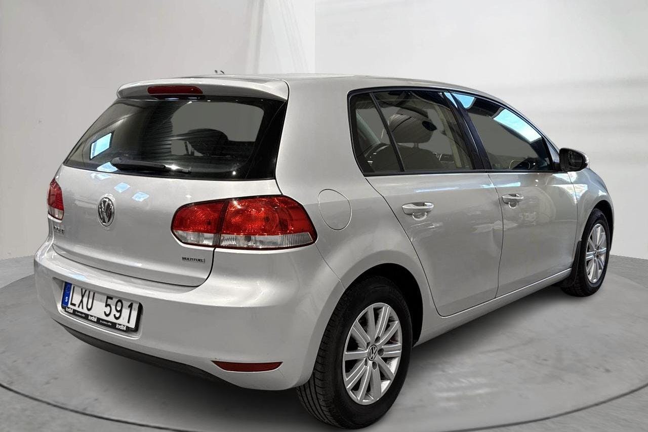 VW Golf VI 1.6 MultiFuel E85 5dr (102hk) - 9 056 mil - Manuell - Light Brown - 2012